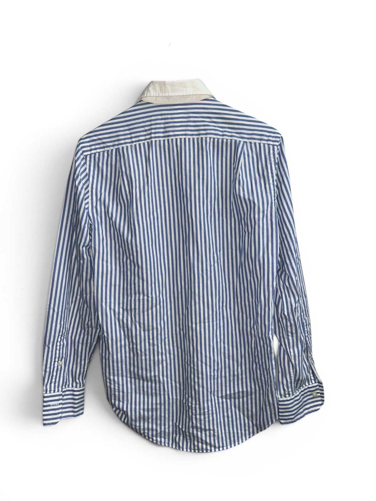 Polo Ralph Lauren Striped Club Collar Nautical Crest Shirt Size US S / EU 44-46 / 1 - 4 Thumbnail