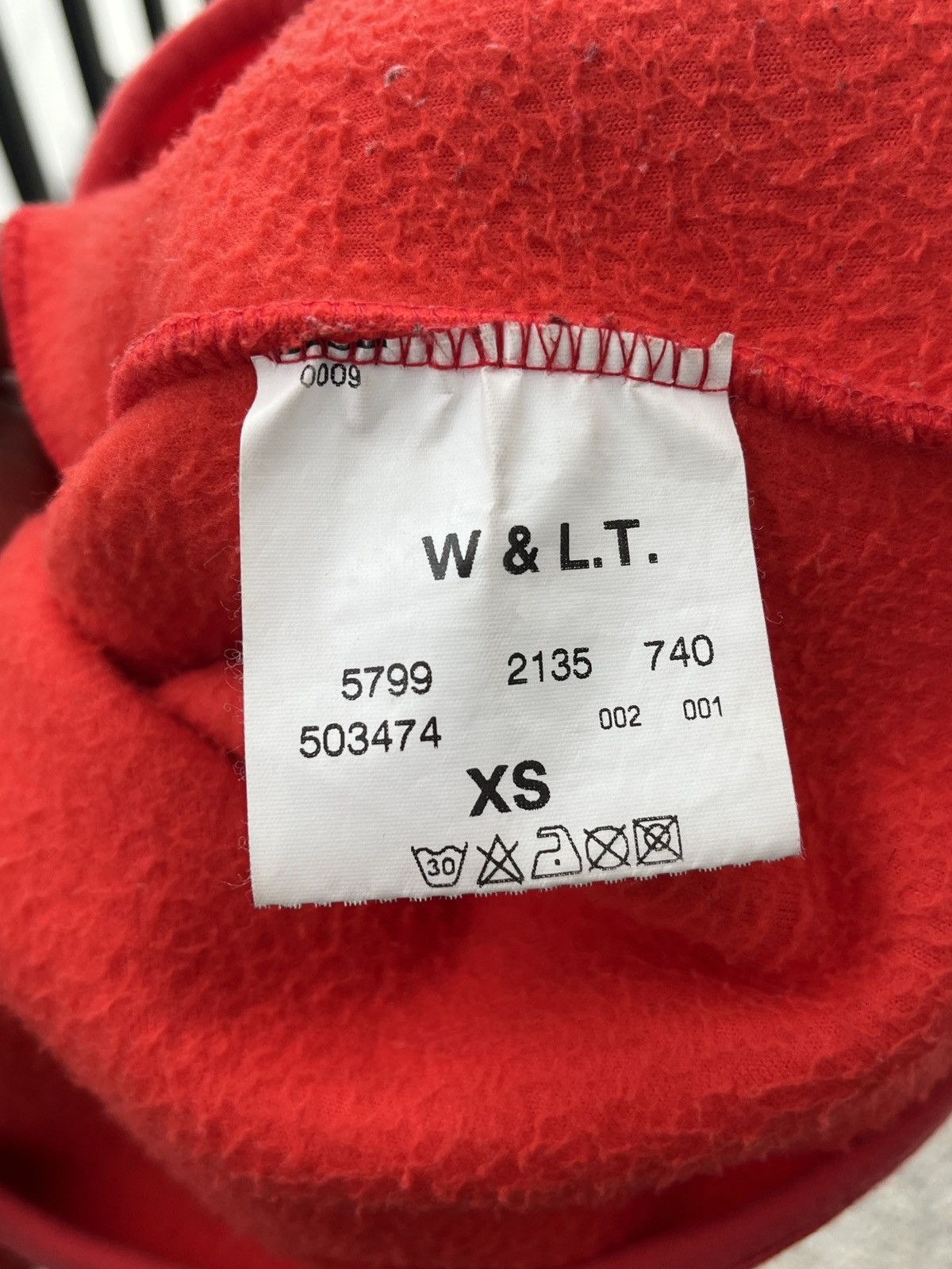 W&LT Archive Fleece 3D Zip Hoodie Size US XS / EU 42 / 0 - 9 Thumbnail