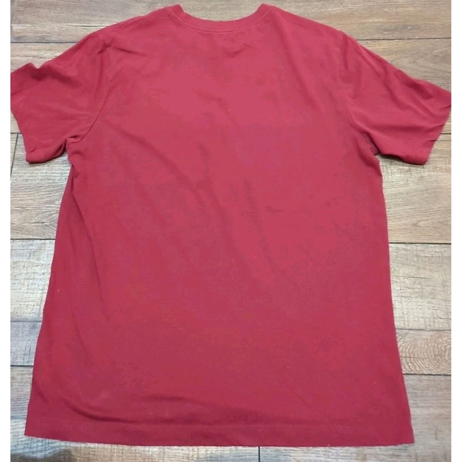 Nike Nike Shirt Mens M Red Short Sleeve Dri-Fit The Nike Tee Casual Logo Size US M / EU 48-50 / 2 - 4 Thumbnail