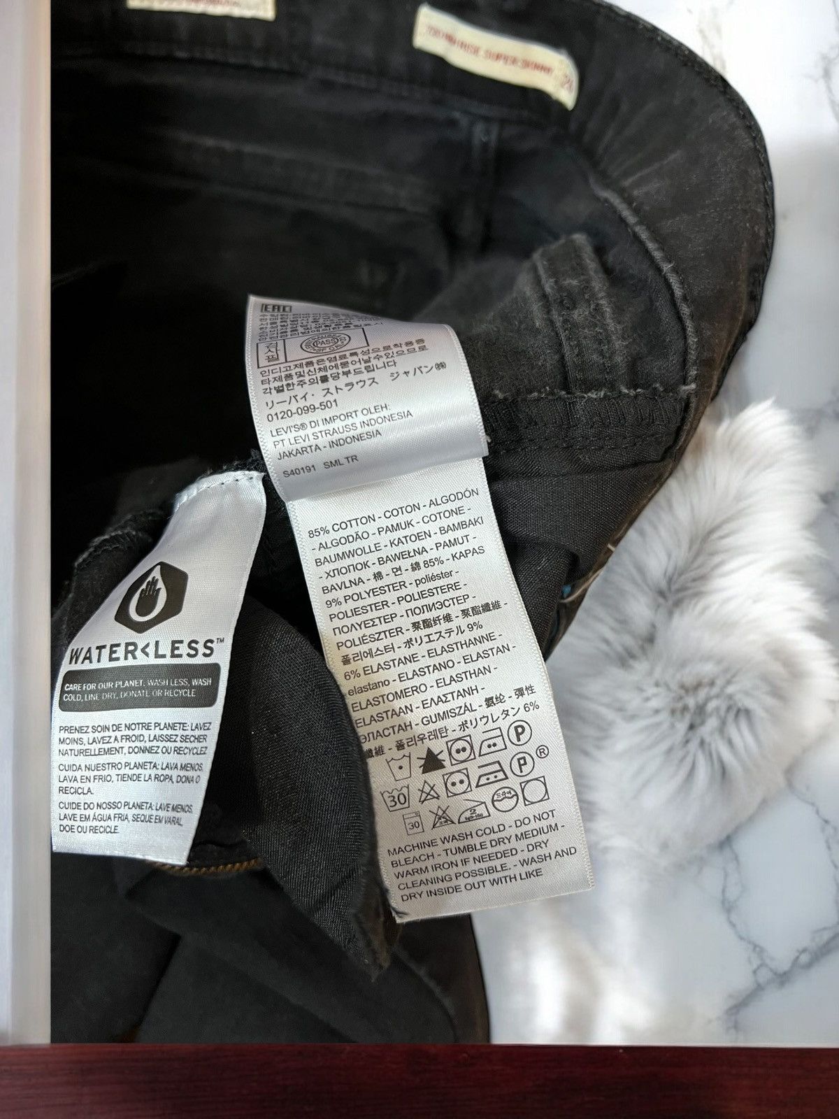Levi's Levi’s 720 High Rise Super Skinny Jeans Size W26 L30 Size 26" / US 2 / IT 38 - 7 Thumbnail