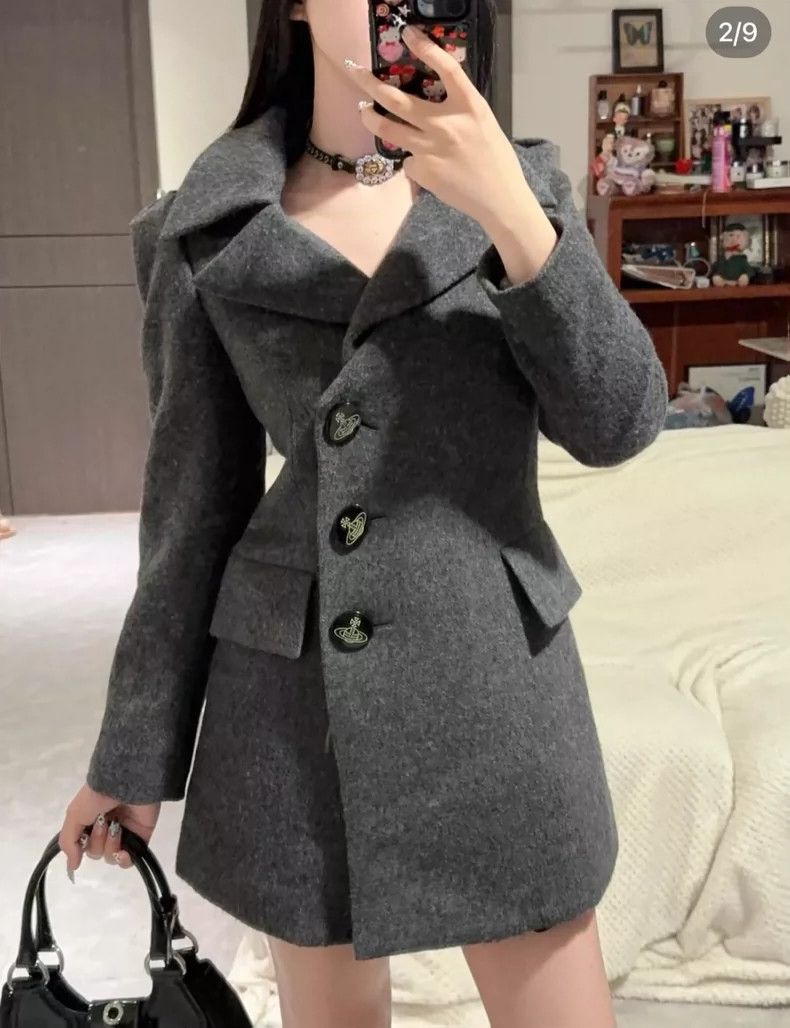 Vivienne Westwood Vivienne Westwood The elf took off his gray coat Size M / US 6-8 / IT 42-44 - 1 Thumbnail