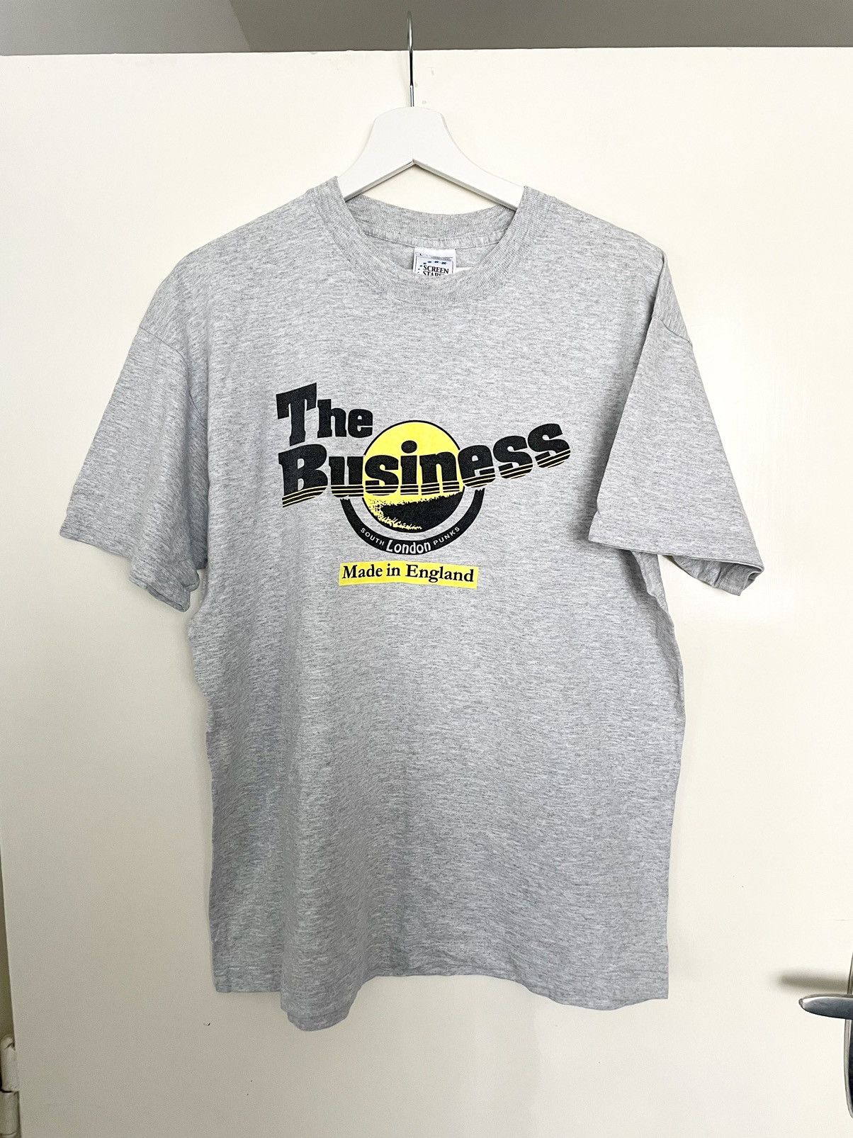 Band Tees × Vintage the business English punk vintage 90s rare martens T-shirt Size US L / EU 52-54 / 3 - 1 Thumbnail