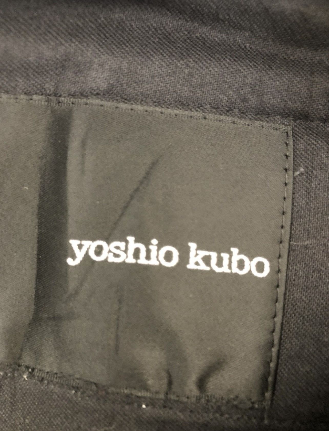 Yoshio Kubo Yoshio Kubo Japan Side Striped Cropped Cargo Trouser Pant Size US 29 - 22 Thumbnail