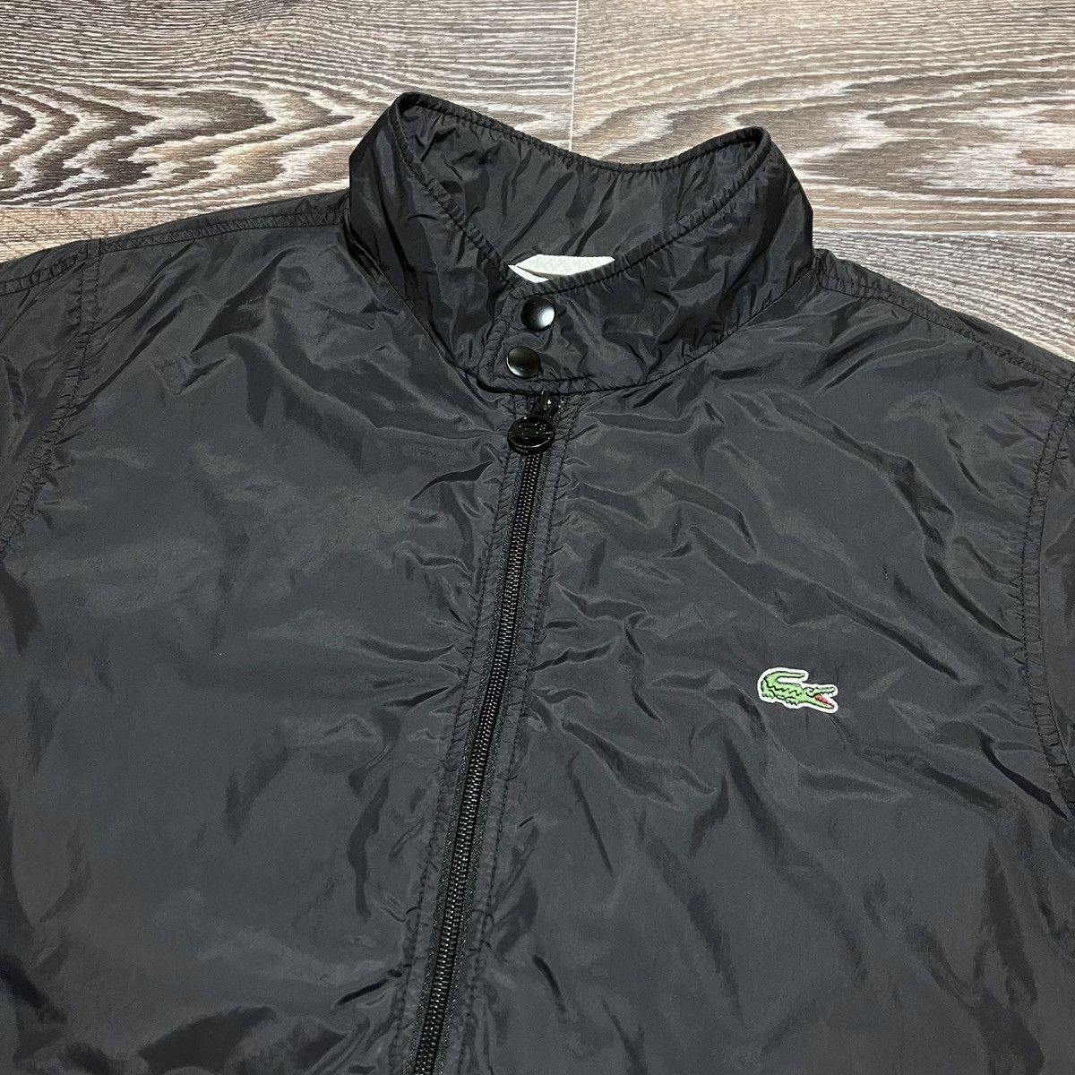 Lacoste Vintage LACOSTE Windbreaker Lined Nylon Jacket Size US S / EU 44-46 / 1 - 3 Thumbnail
