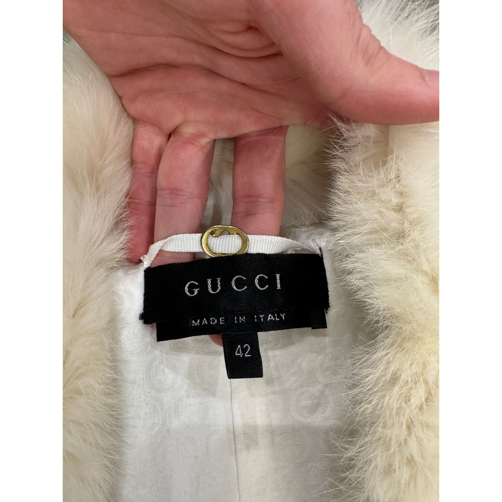 Gucci A/W2004 Gucci by Tom Ford real fur nylon jacket Size US XS / EU 42 / 0 - 7 Thumbnail