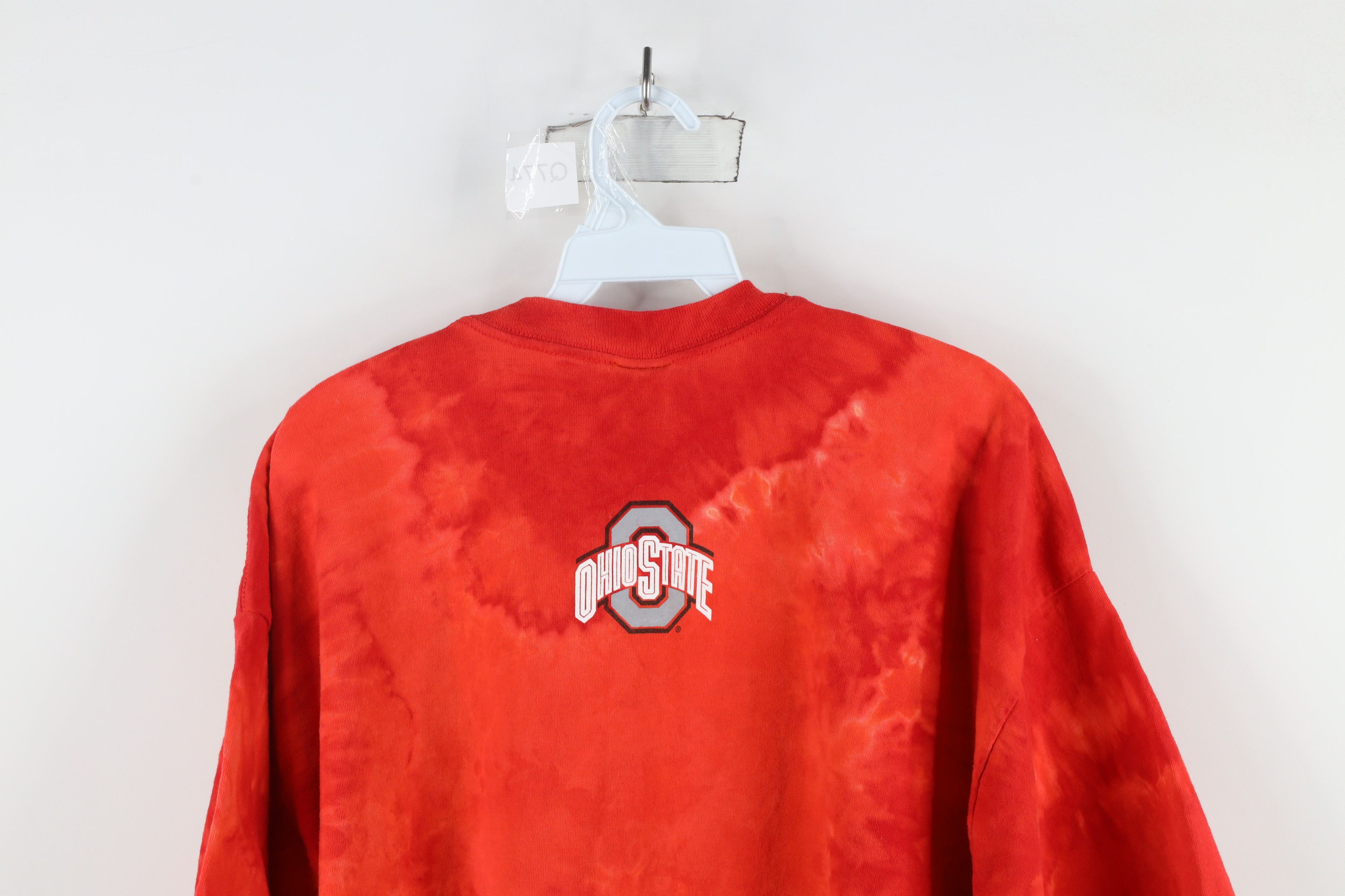 Starter × Vintage Vintage 90s Starter Acid Wash Ohio State University T-Shirt Size US XXL / EU 58 / 5 - 10 Thumbnail
