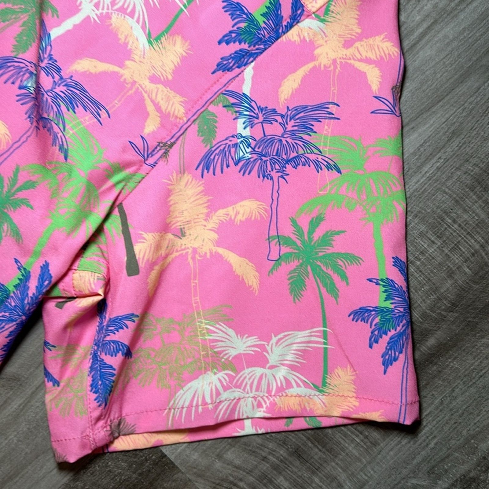 WeSC WESC Miami Palm Oden Short Sleeve Button Down - Medium Size US M / EU 48-50 / 2 - 4 Thumbnail