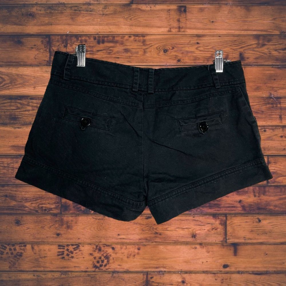 Other Give You Black Cuffed Hem Cargo Shorts Medium Size 30" / US 8 / IT 44 - 2 Thumbnail