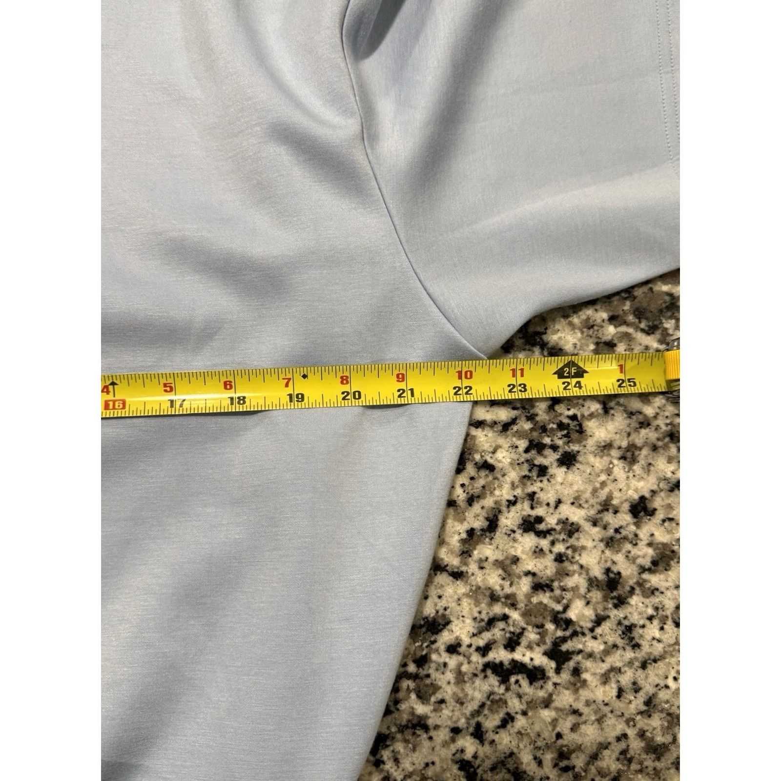 Vintage Anna Cate Josie Short Sleeve Half-Zip Knit Sweatshirt Blue S Womens Pullover Activewear Size S / US 4 / IT 40 - 7 Thumbnail