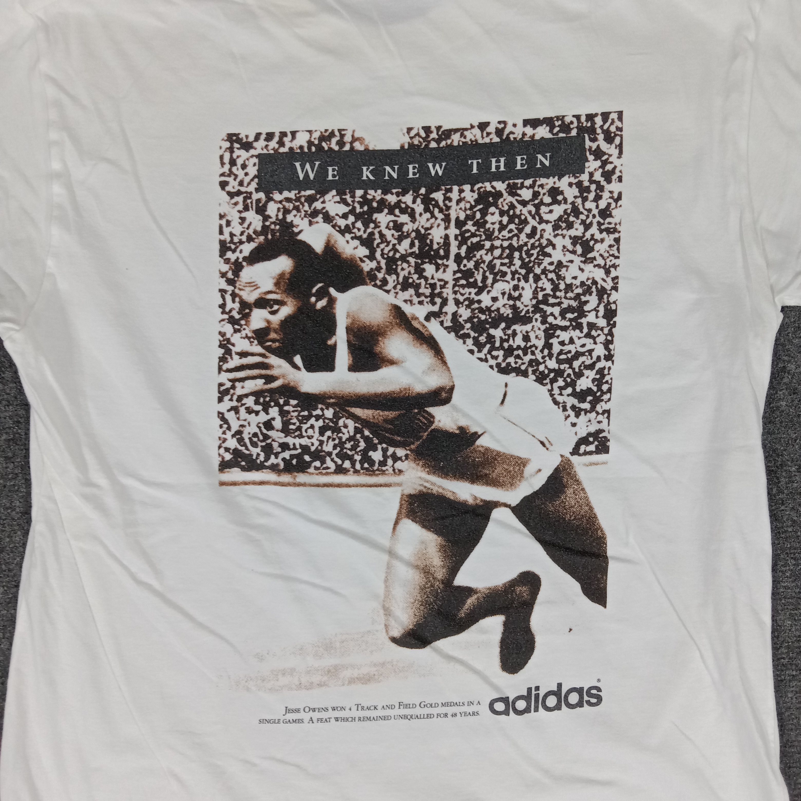 Adidas × Vintage Adidas We Know Now Running Design Tshirt Size US M / EU 48-50 / 2 - 9 Thumbnail