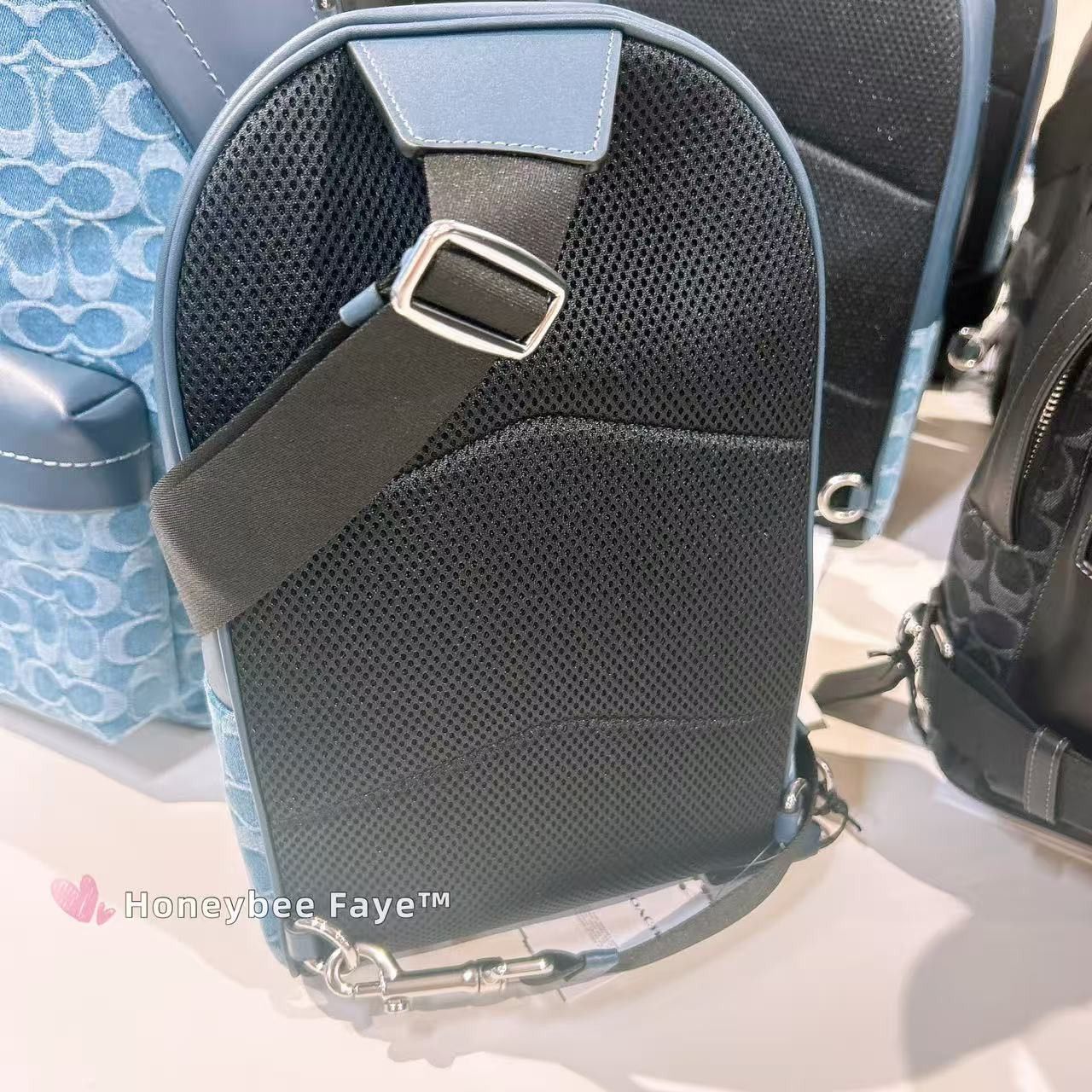 Coach West Pack In Signature Denim CDF25 Size ONE SIZE - 3 Thumbnail