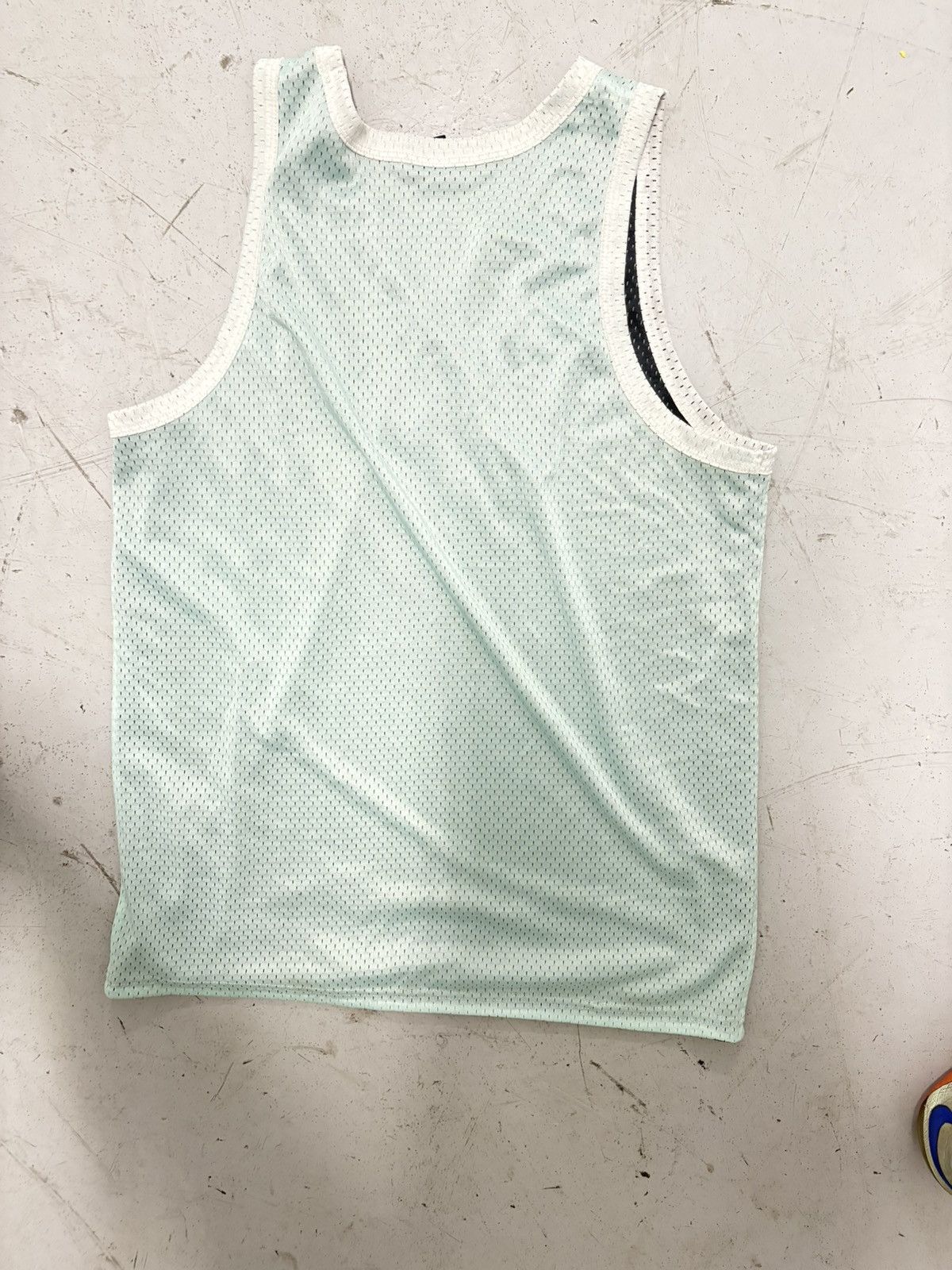 Champion Champion Men's Teal and Black Mesh Tank Jersey Crew Neck Med Size US M / EU 48-50 / 2 - 8 Thumbnail
