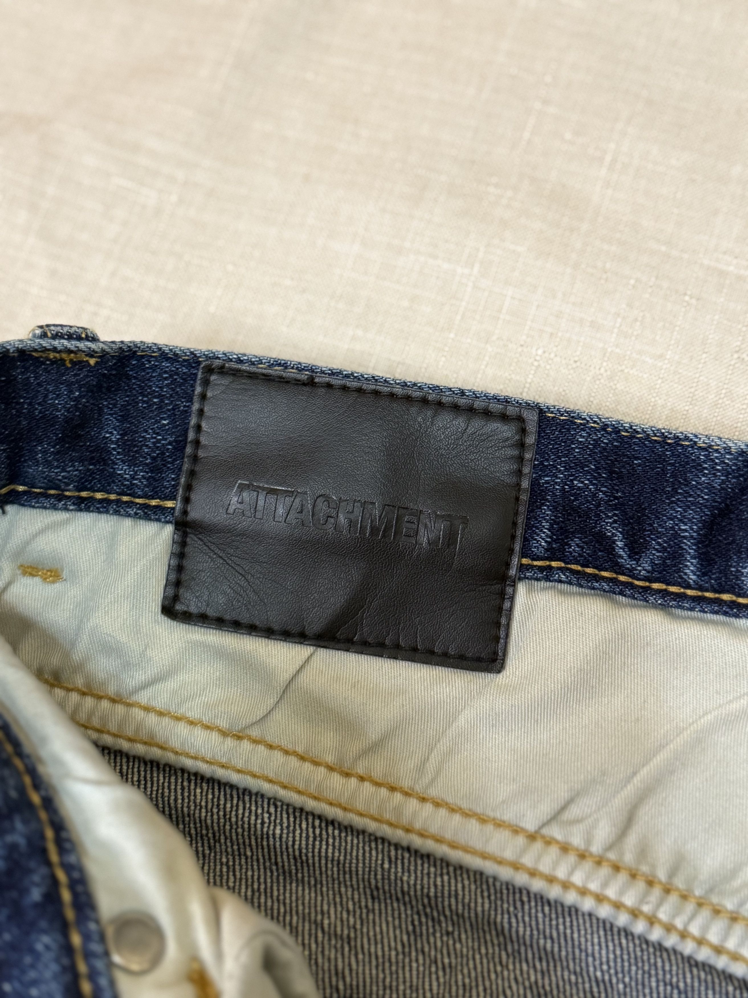Attachment × Kazuyuki Kumagai Attachment Attachment by Kazuyuki Kumagai Denim Size US 30 / EU 46 - 2 Thumbnail