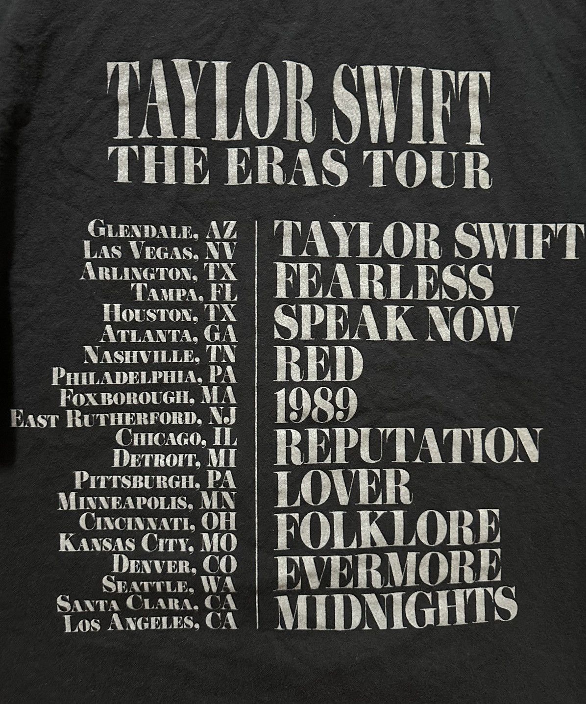 Band Tees Taylor Swift shirt Size US L / EU 52-54 / 3 - 5 Thumbnail