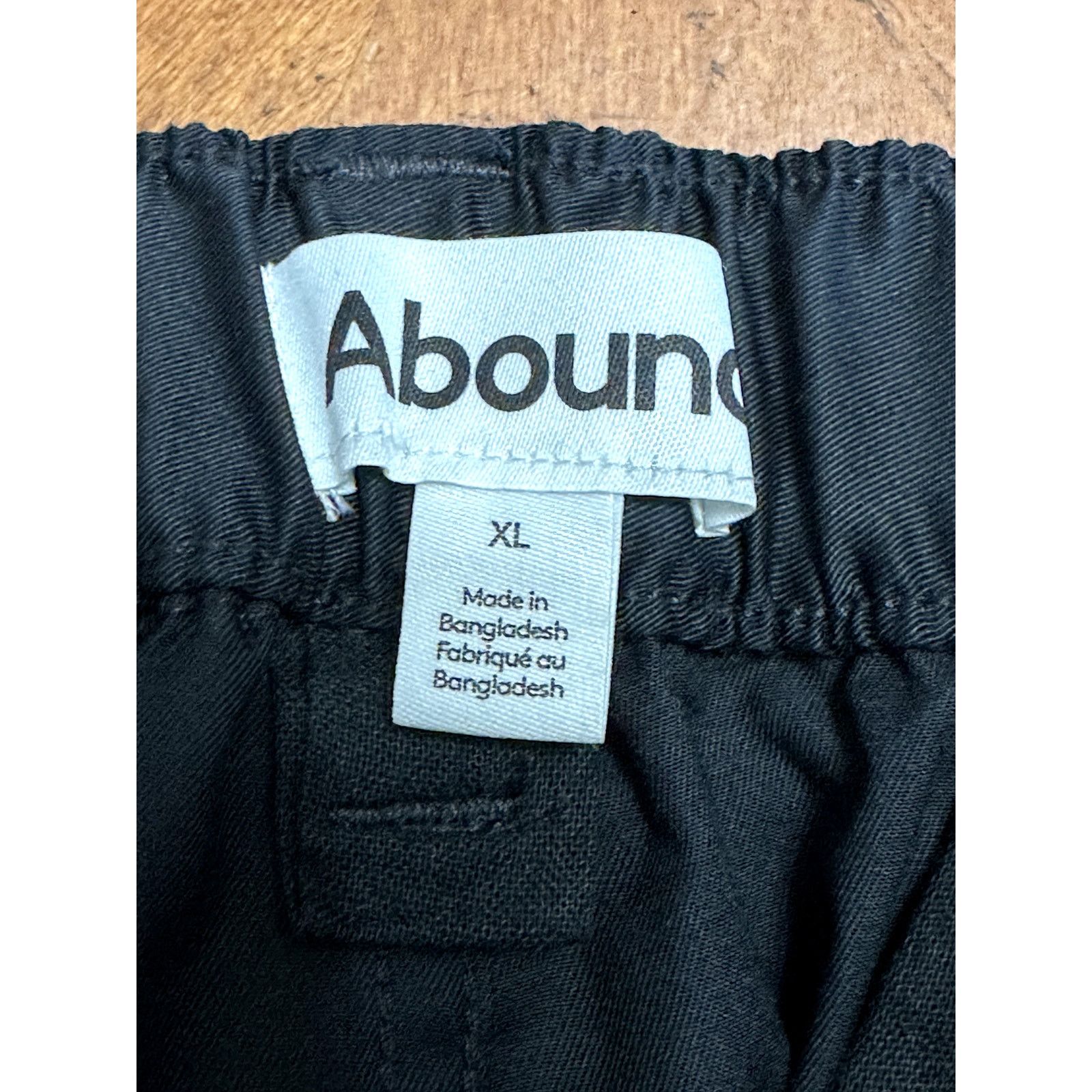 Other Abound Men's Black Elastic Waist Button/Zip Closure XL NWT Size US 36 / EU 52 - 7 Thumbnail
