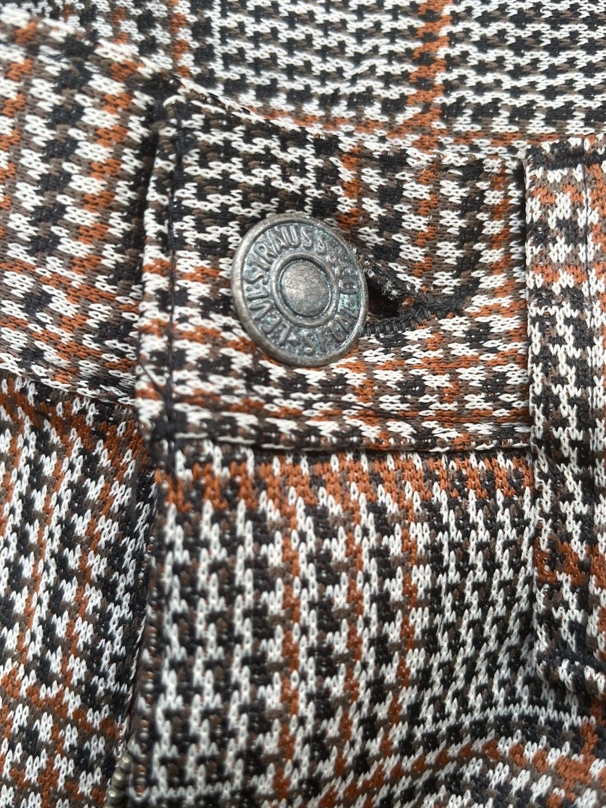 Levi's × Vintage Vintage 70’s Flare Levis The Knits Size US 26 / EU 42 - 13 Thumbnail