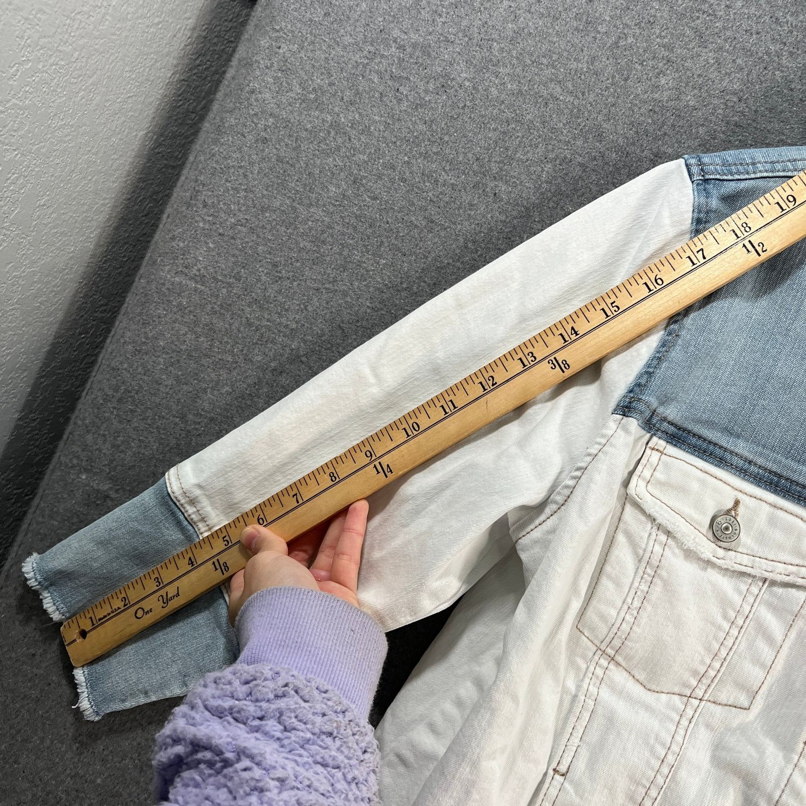 Other LOGO by Lori Goldstein Jeans Jacket Womens Size M / US 6-8 / IT 42-44 - 5 Thumbnail