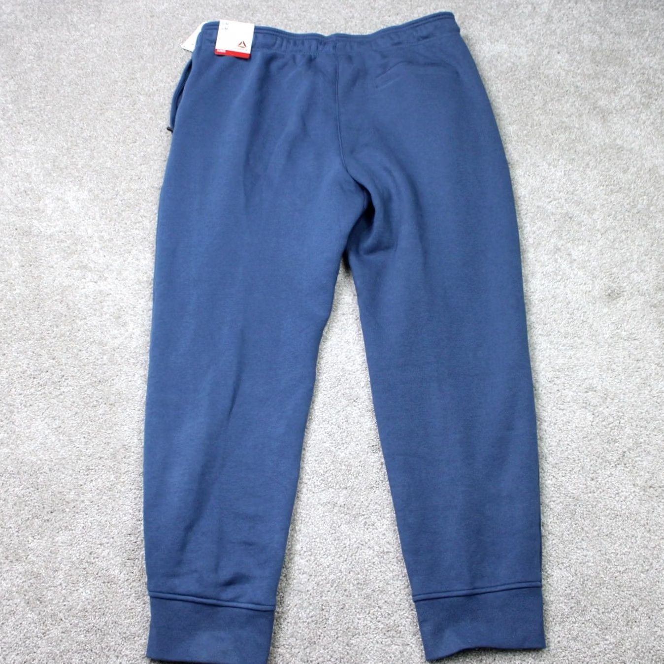 Reebok Reebok Slim Fit Blue CVC Fleece Joggers Sweatpants XL Mens NWT Sweatpants Slim Fit Stretch Size US 36 / EU 52 - 7 Thumbnail