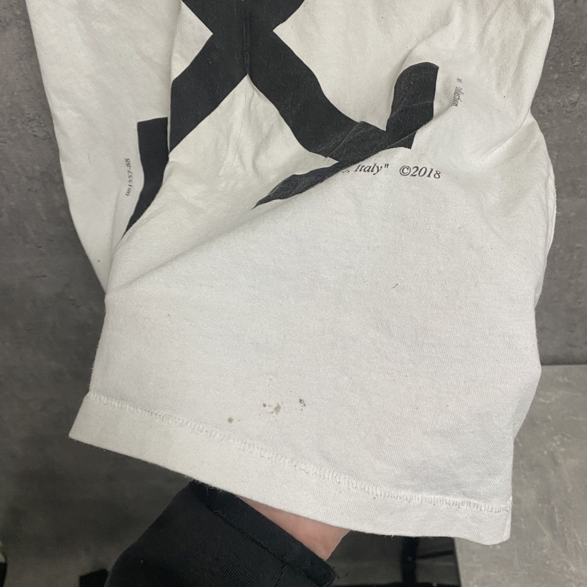 Off-White OFF WHITE Temperature Map Spliced T-Shirt Size US M / EU 48-50 / 2 - 16 Thumbnail