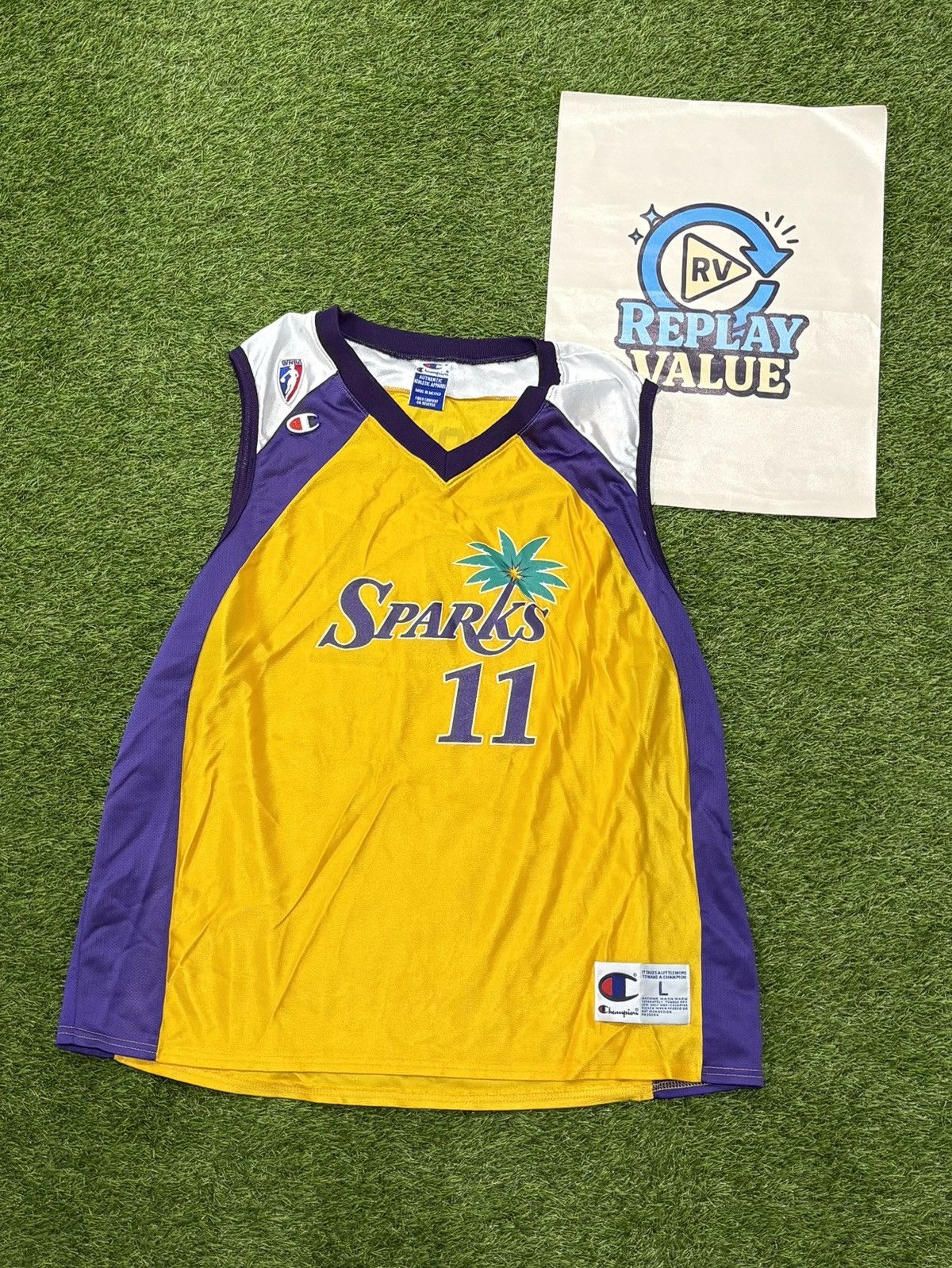 Champion VINTAGE RARE CHAMPION LA SPARKS PENNY TOLER JERSEY Size US L / EU 52-54 / 3 - 1 Thumbnail