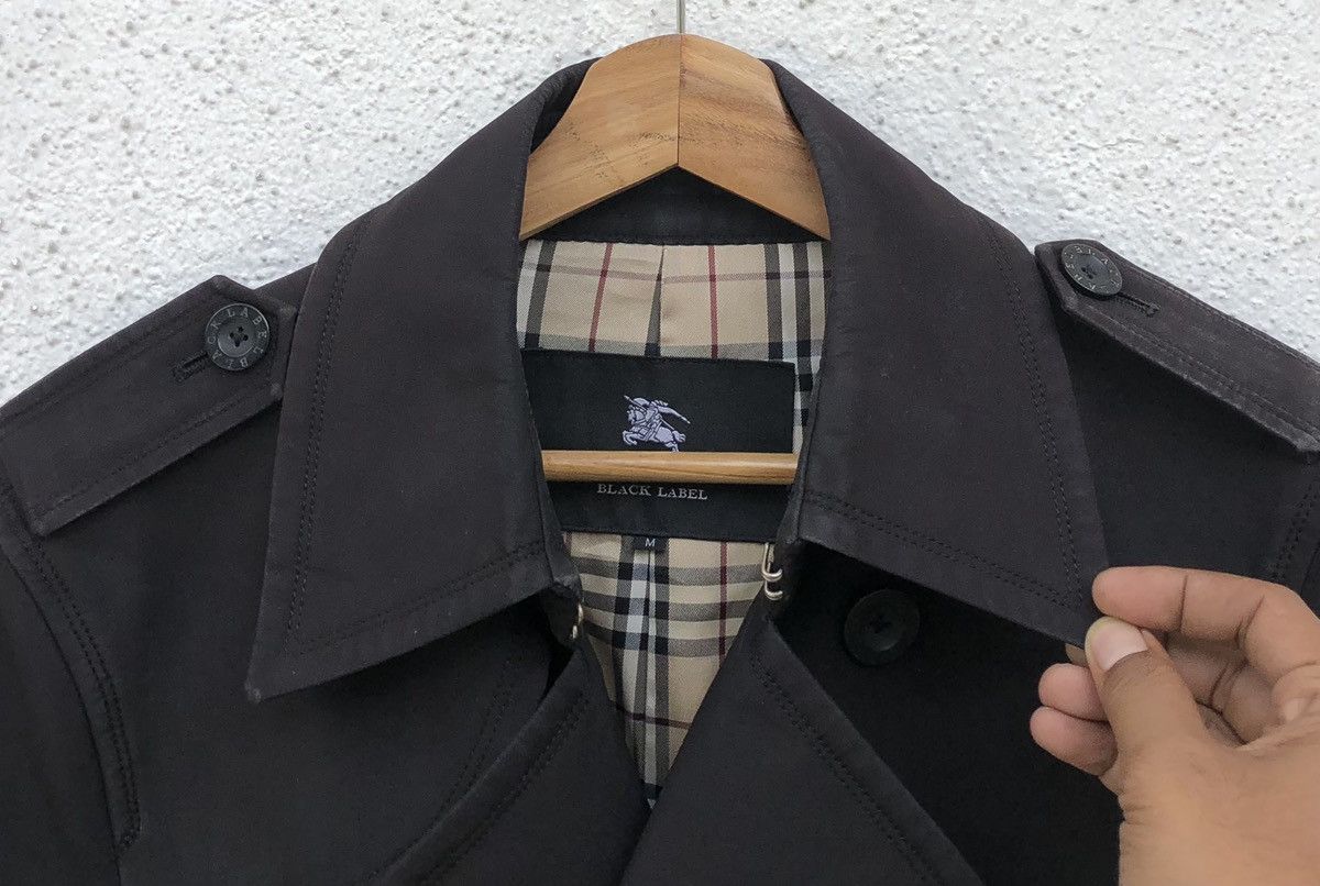 Burberry Burberry Black Label Lined Novacheck Trench Coat Size US M / EU 48-50 / 2 - 5 Thumbnail
