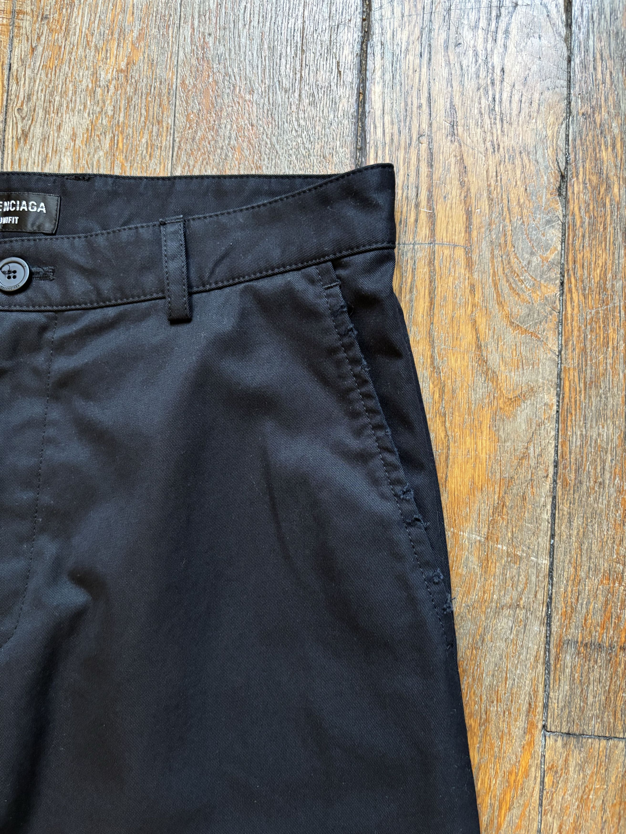 Balenciaga Balenciaga Cropped Pants Black Size US 30 / EU 46 - 5 Thumbnail