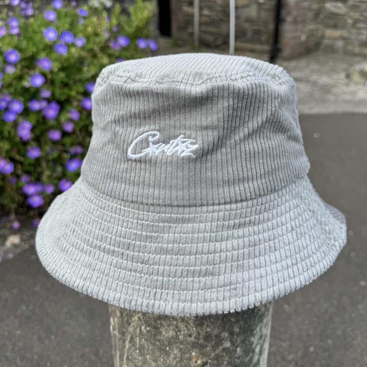 Corteiz Grey Corteiz Corduroy Bucket Hat (Large) Size ONE SIZE - 4 Thumbnail
