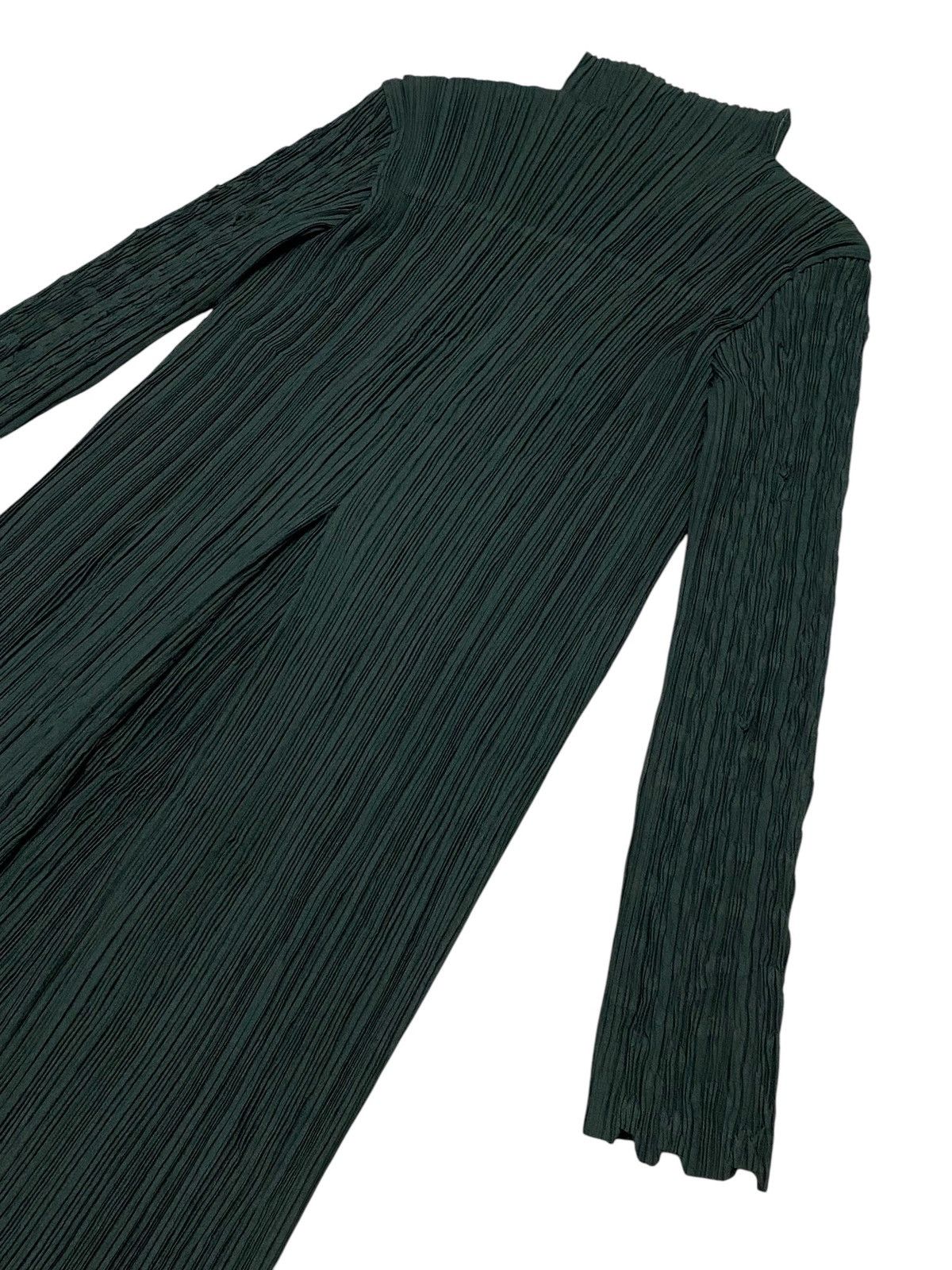 Issey Miyake Fete Issey Miyake Plated Cardigan Fish Scales On the Sleeves Size M / US 6-8 / IT 42-44 - 11 Thumbnail