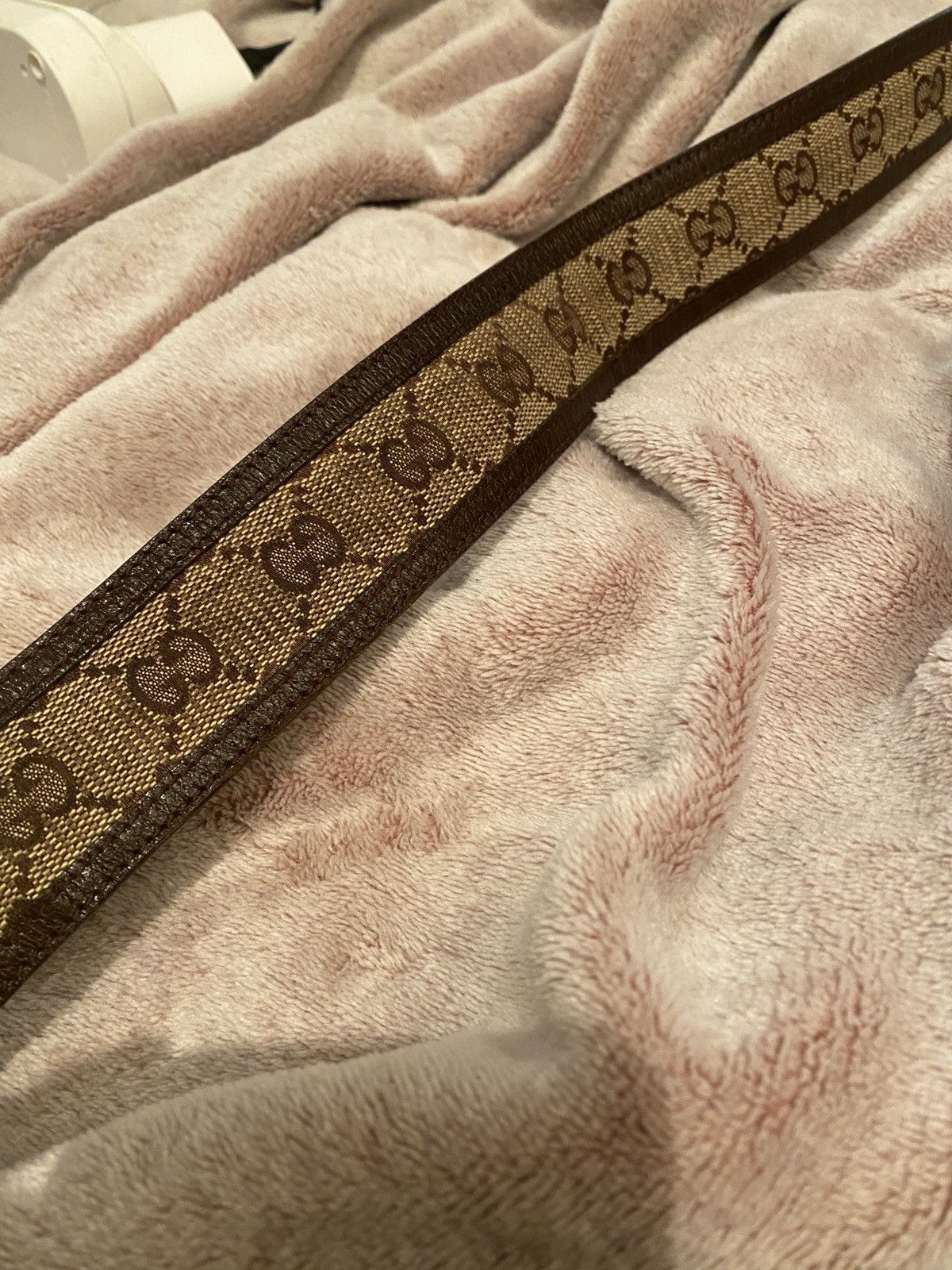 Gucci Gucci monogram belt size 80 Size ONE SIZE - 6 Thumbnail