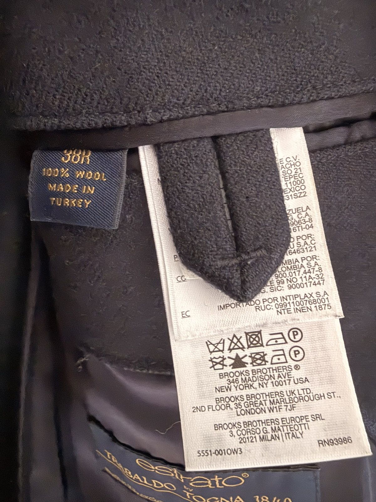 Brooks Brothers Dark Navy Brooks Brothers Peacoat Size US M / EU 48-50 / 2 - 4 Thumbnail