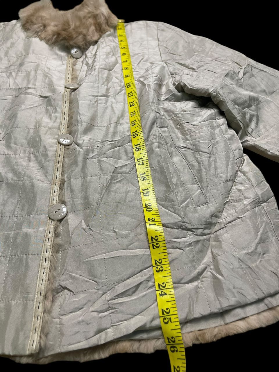 Balmain Vintage Balmain Reversible Quilted Fur Jacket Size M / US 6-8 / IT 42-44 - 8 Thumbnail