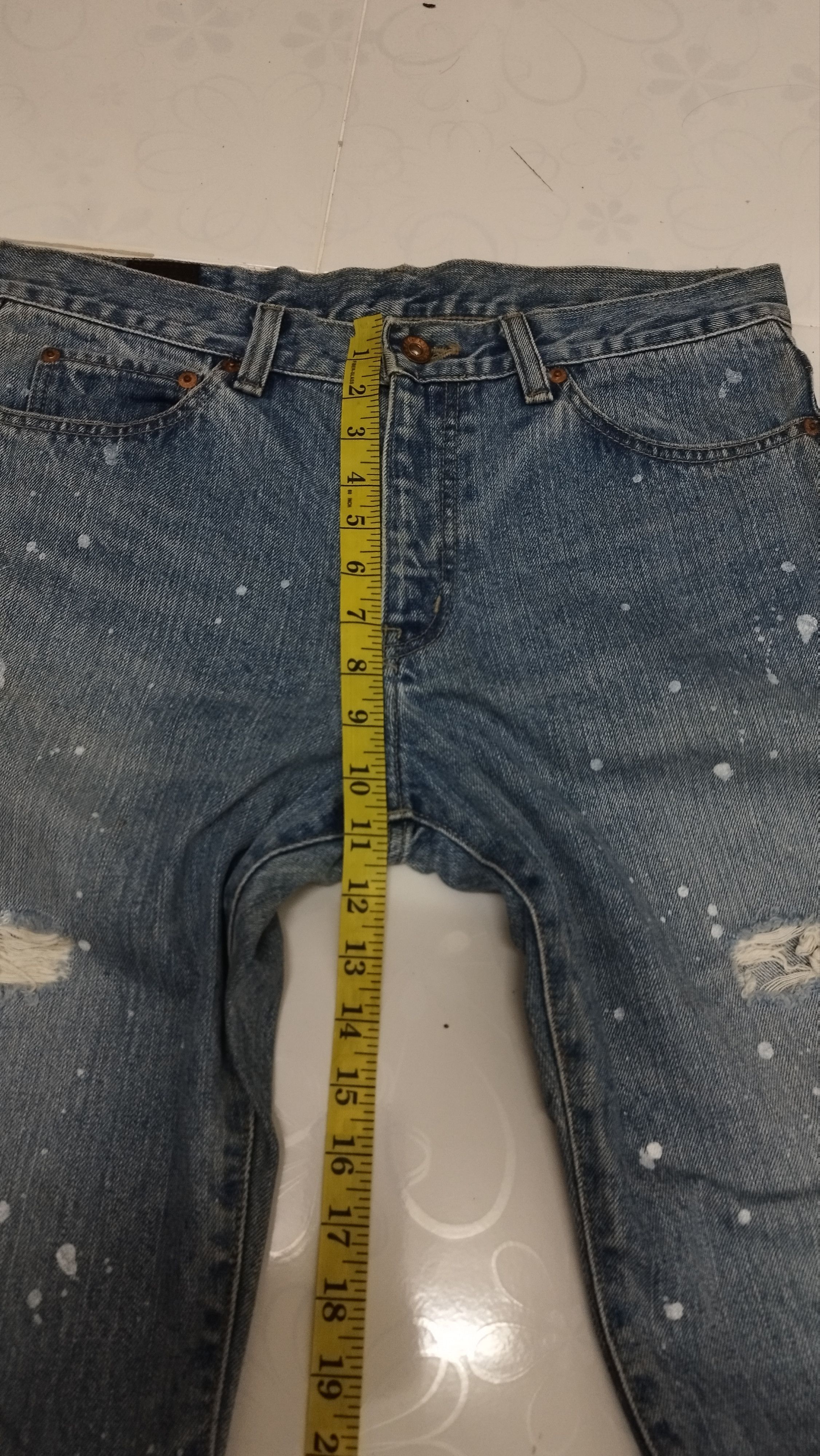 Hysteric Glamour × Le Grande Bleu (L.G.B.) × Takeo Kikuchi Takeo kikuchi distrssed original production Size US 33 - 11 Thumbnail