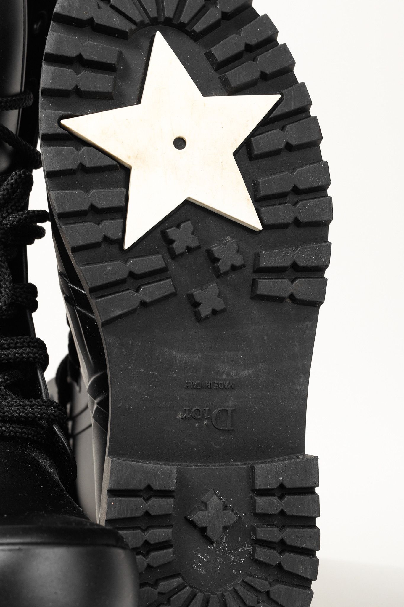Dior Christian Dior DiorCamp Bee Accent Rubber Combat Style Boot Size US 6.5 / IT 36.5 - 5 Thumbnail