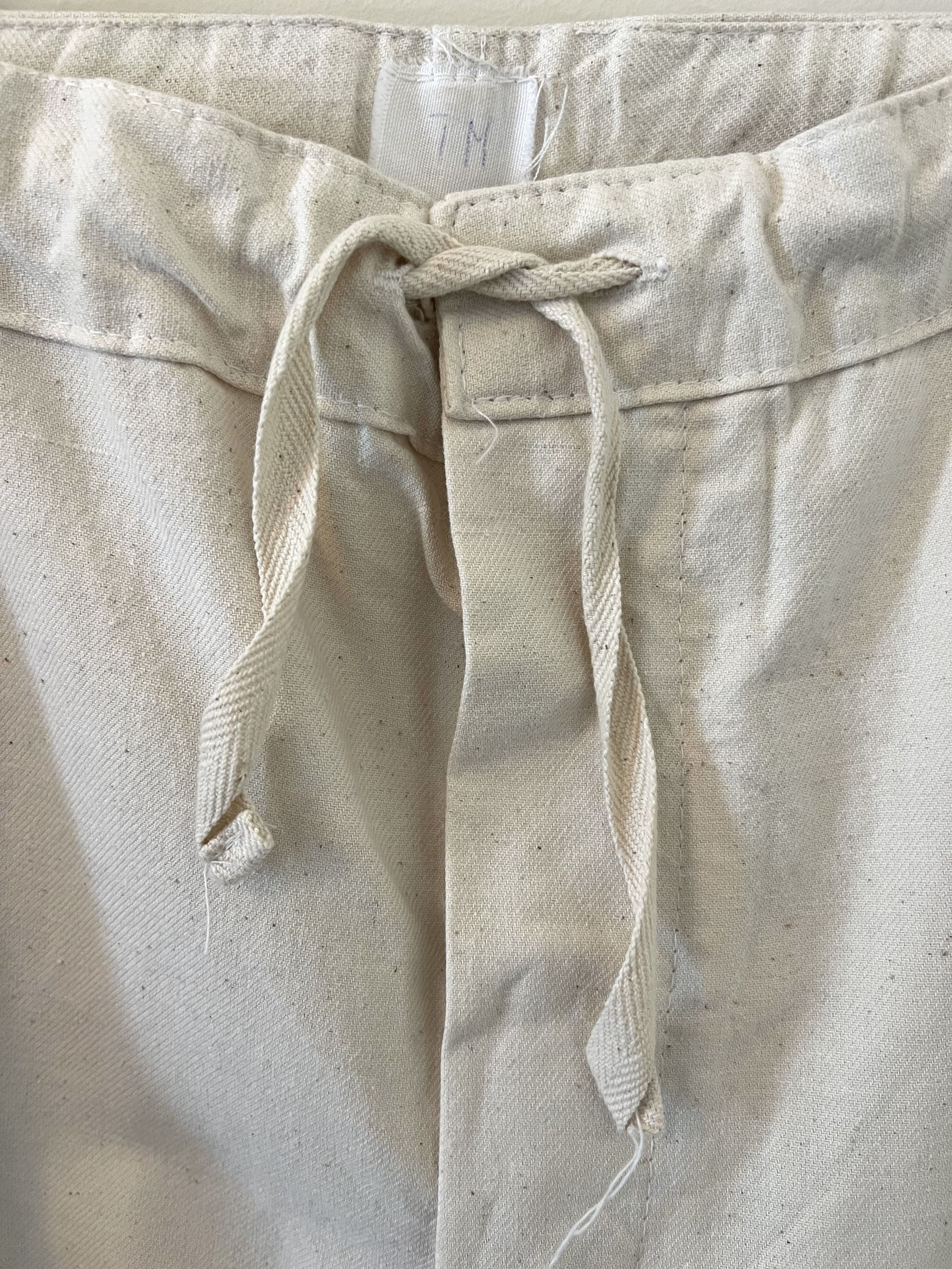 Vintage Pattern Canvas Workwear Pants Size US 34 / EU 50 - 6 Thumbnail