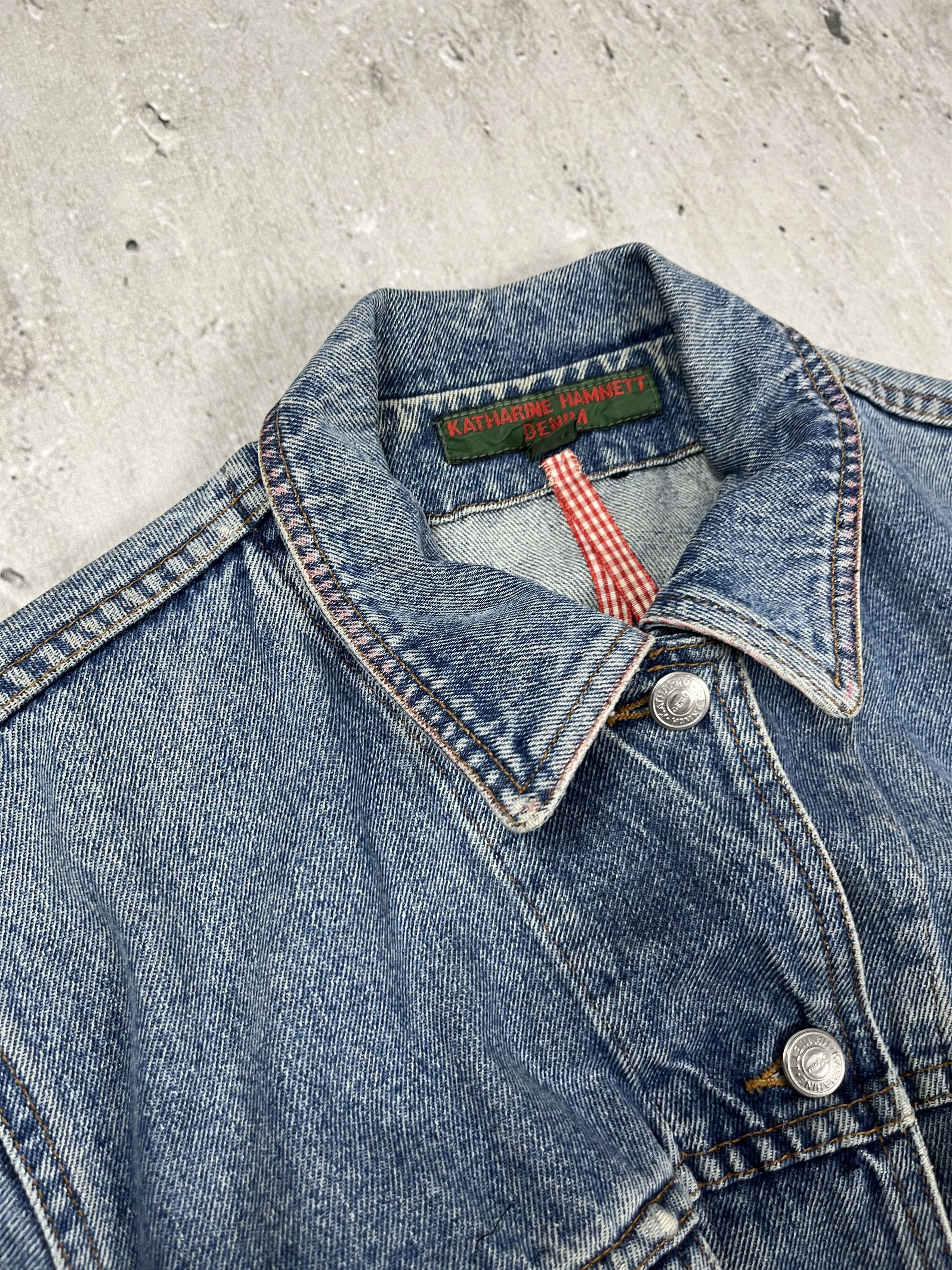 Katharine Hamnett London Katharine Hamnett Denim Jacket Vintage 1980 Size M / US 6-8 / IT 42-44 - 5 Thumbnail