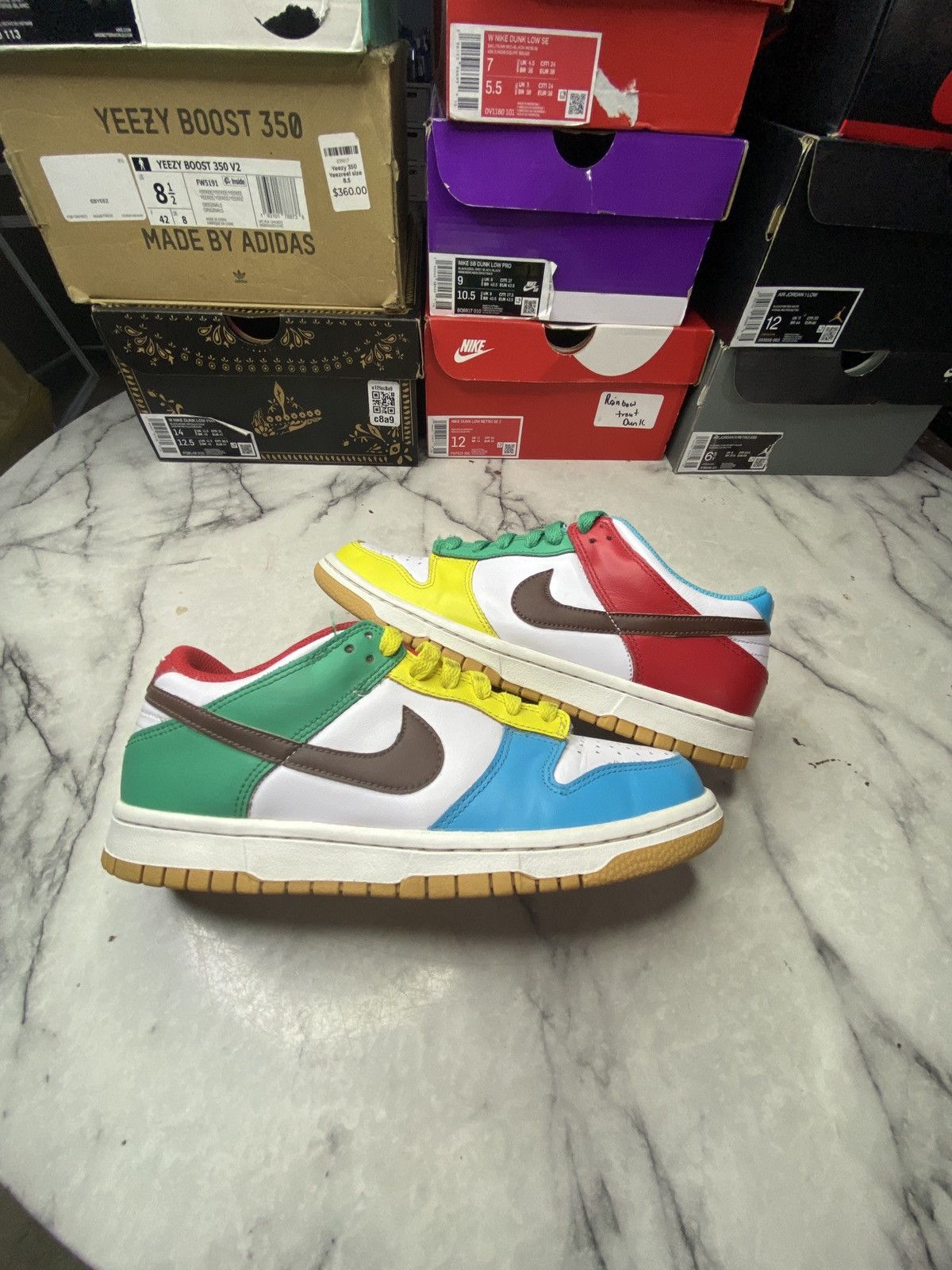 Nike Dunk low Free 99 White Size US 7 / IT 37 - 8 Thumbnail