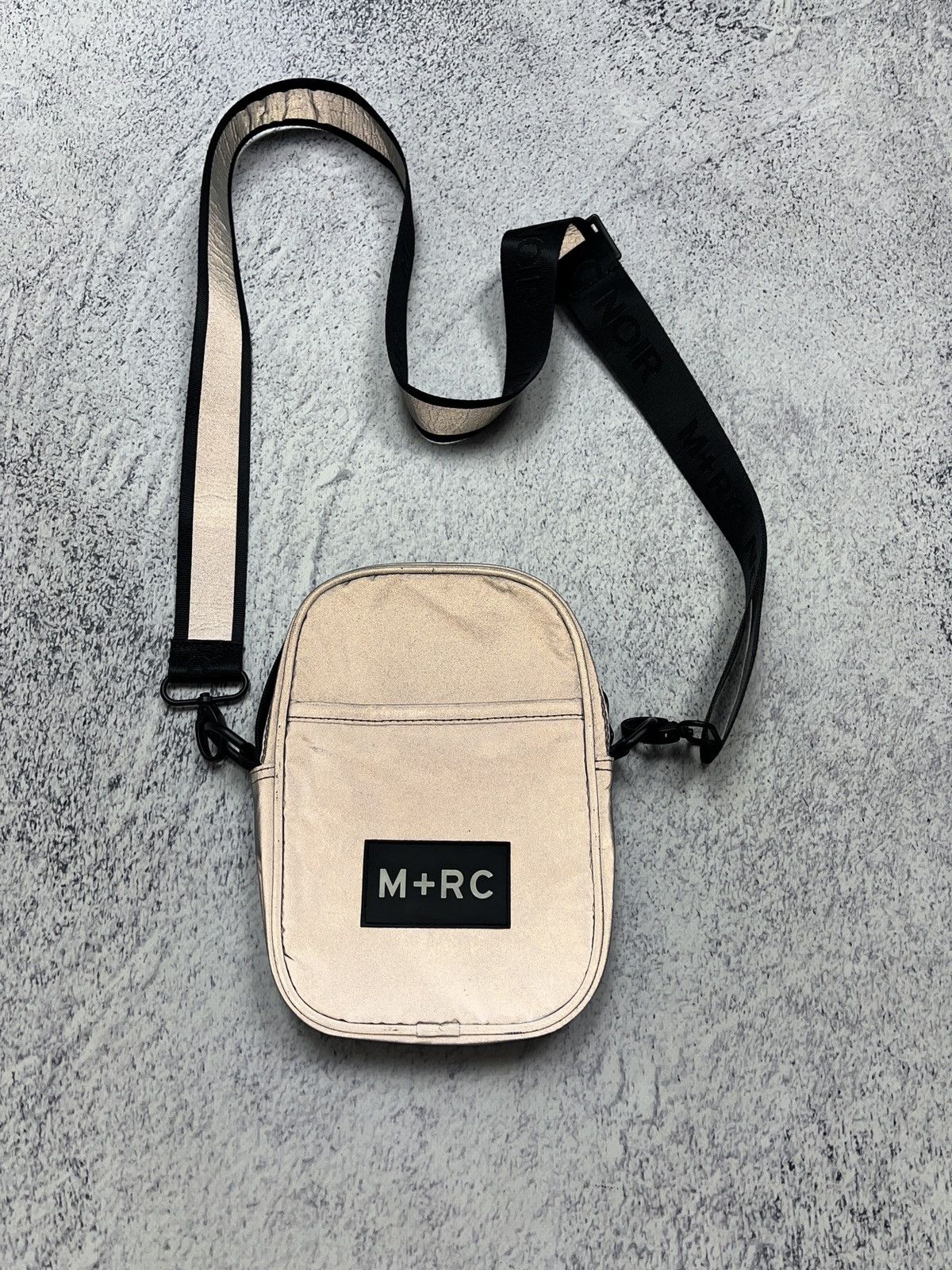 M+RC Noir Shoulder Bag Gray Reflective Rare Hype Streetwear