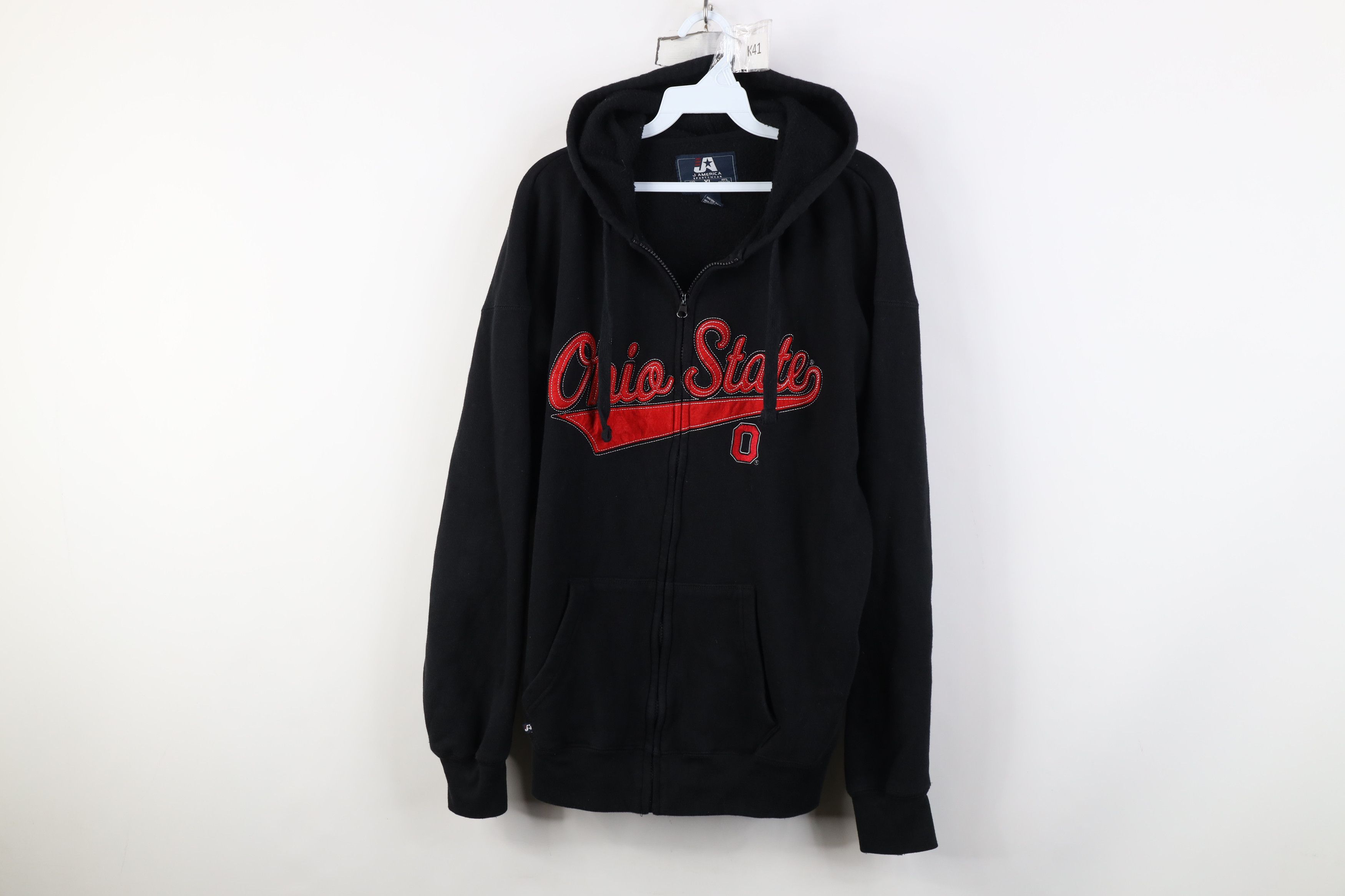 Vintage Vintage Spell Script Ohio State University Full Zip Hoodie Size US XL / EU 56 / 4 - 1 Thumbnail