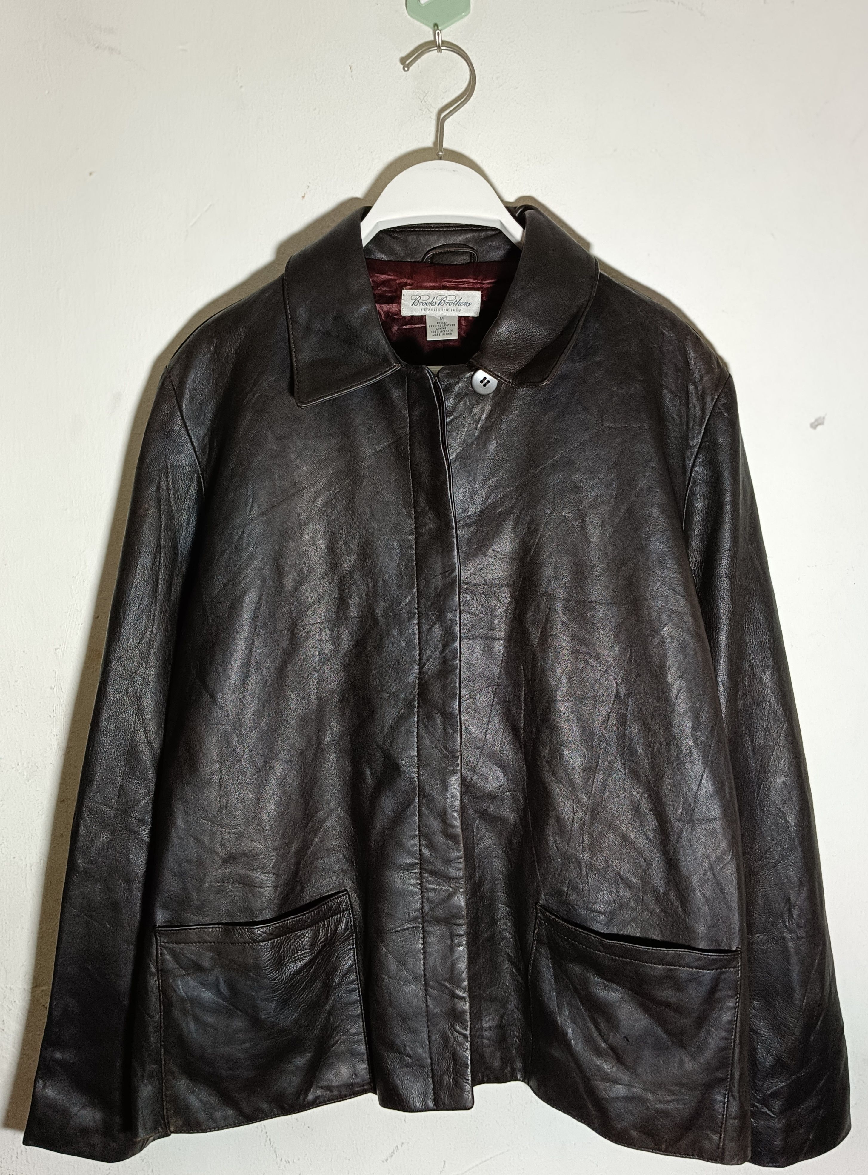 Brooks Brothers brooks brothers leather jacket | Grailed