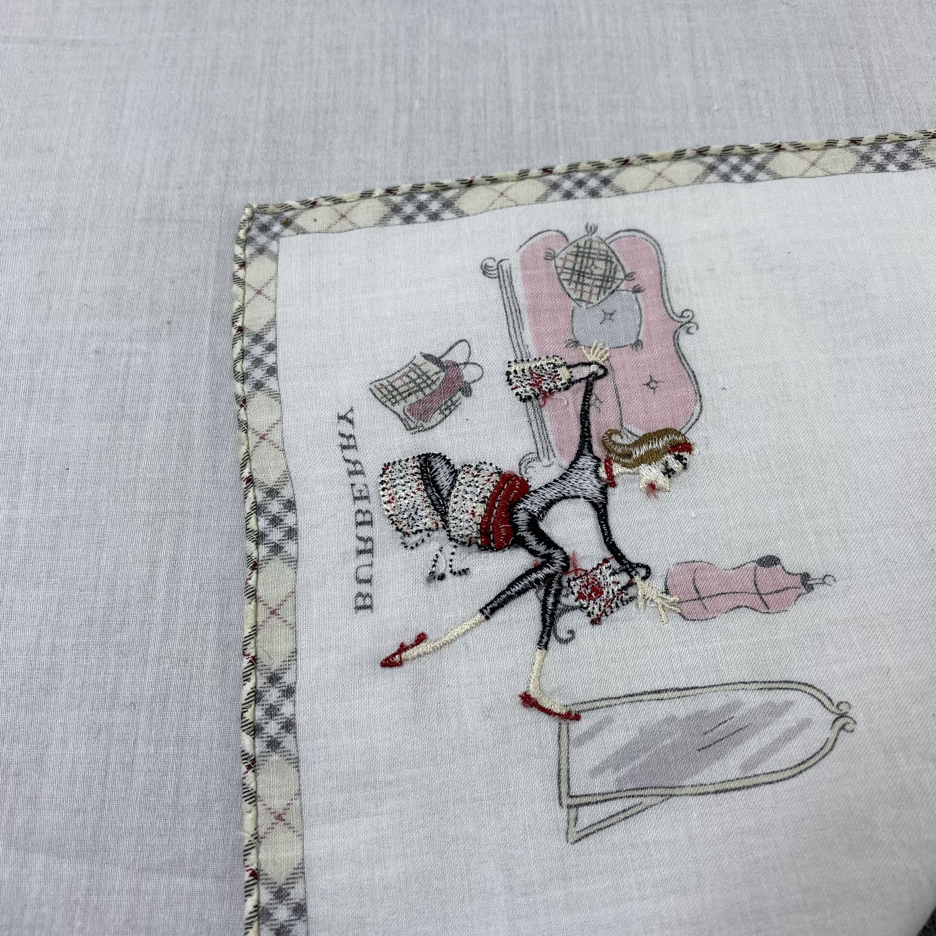 Burberry Burberry Handkerchief / Bandana / Neckerchief-B2303 Size ONE SIZE - 6 Thumbnail