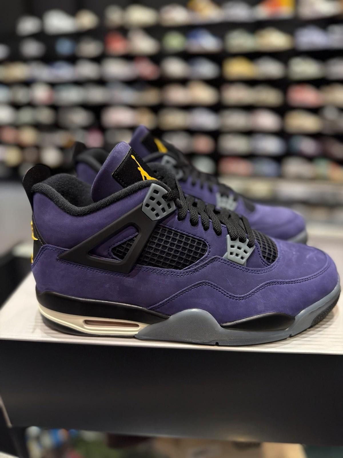 Jordan Brand Air Jordan 4 Retro Lakers "Imperial Purple" FV5029-500 (7.5) Size US 7.5 / EU 40-41 - 1 Thumbnail