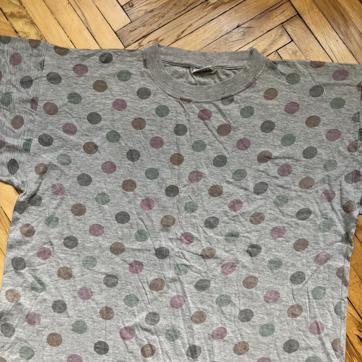 Hysteric Glamour × Vintage Vintage Rare 60’s Polka Dot T-Shirt Size US XL / EU 56 / 4 - 3 Thumbnail