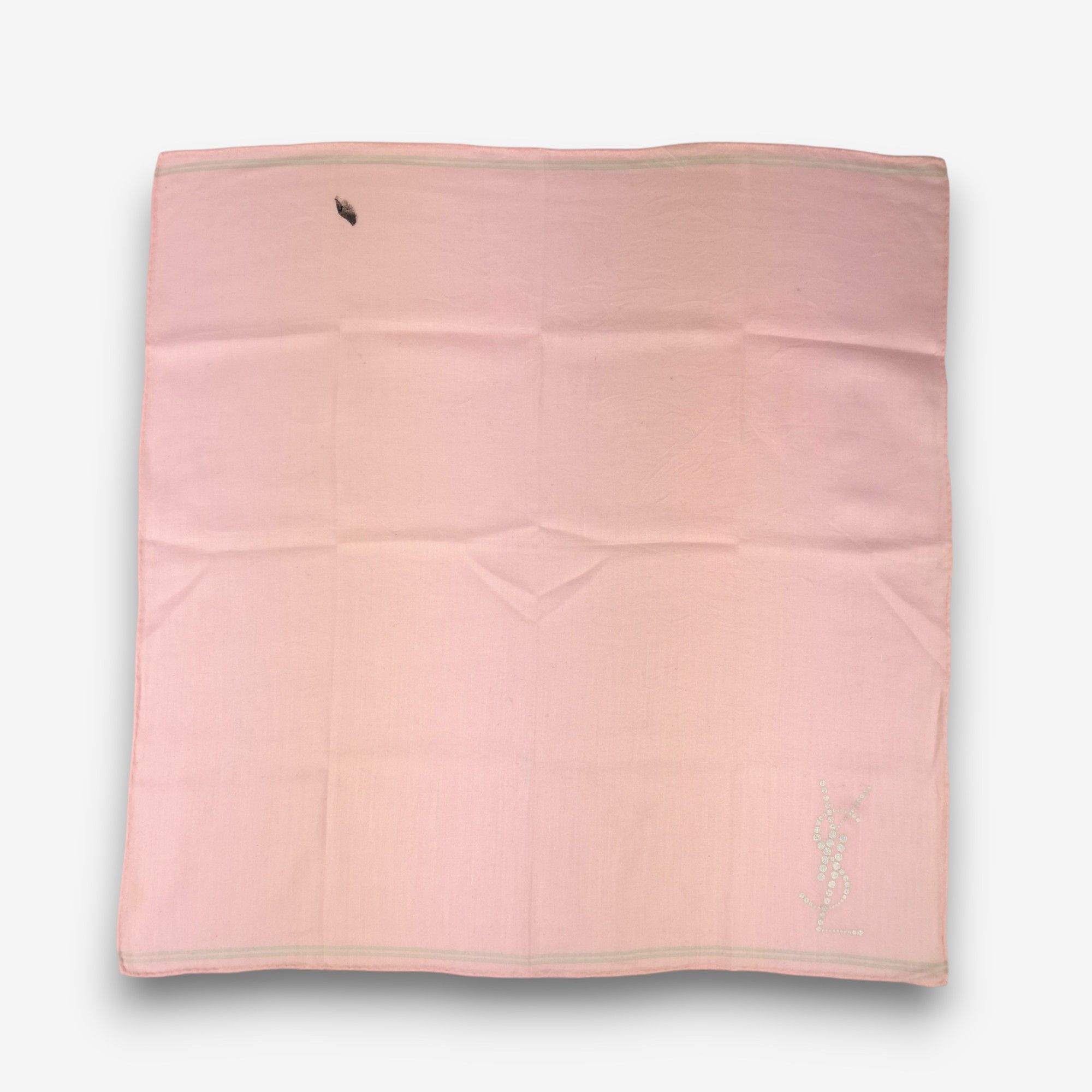 Japanese Brand Vintage Yves Saint Laurent Handkerchief Pocketsquare Bandana Size ONE SIZE - 2 Thumbnail