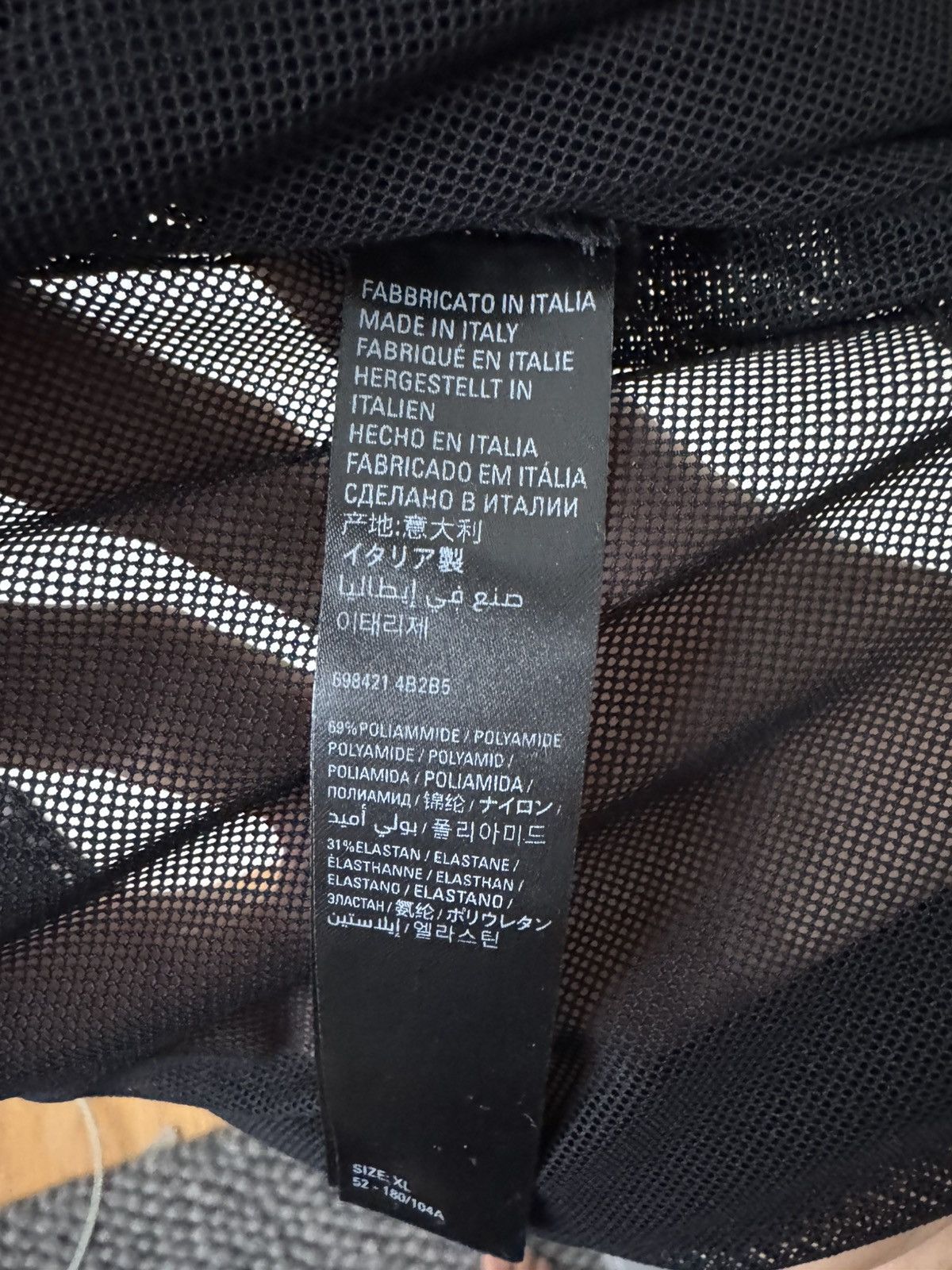 Balenciaga Balenciaga Mesh Underwear Tee Size US L / EU 52-54 / 3 - 4 Thumbnail