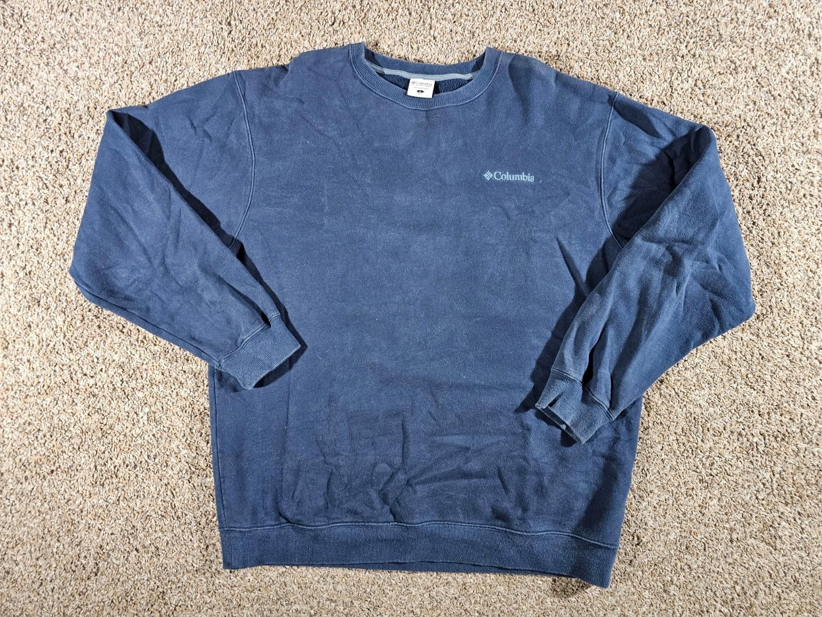 Columbia Columbia Mens Sweater Blue Sz L Casual Pullover Long Sleeve Size US L / EU 52-54 / 3 - 1 Thumbnail