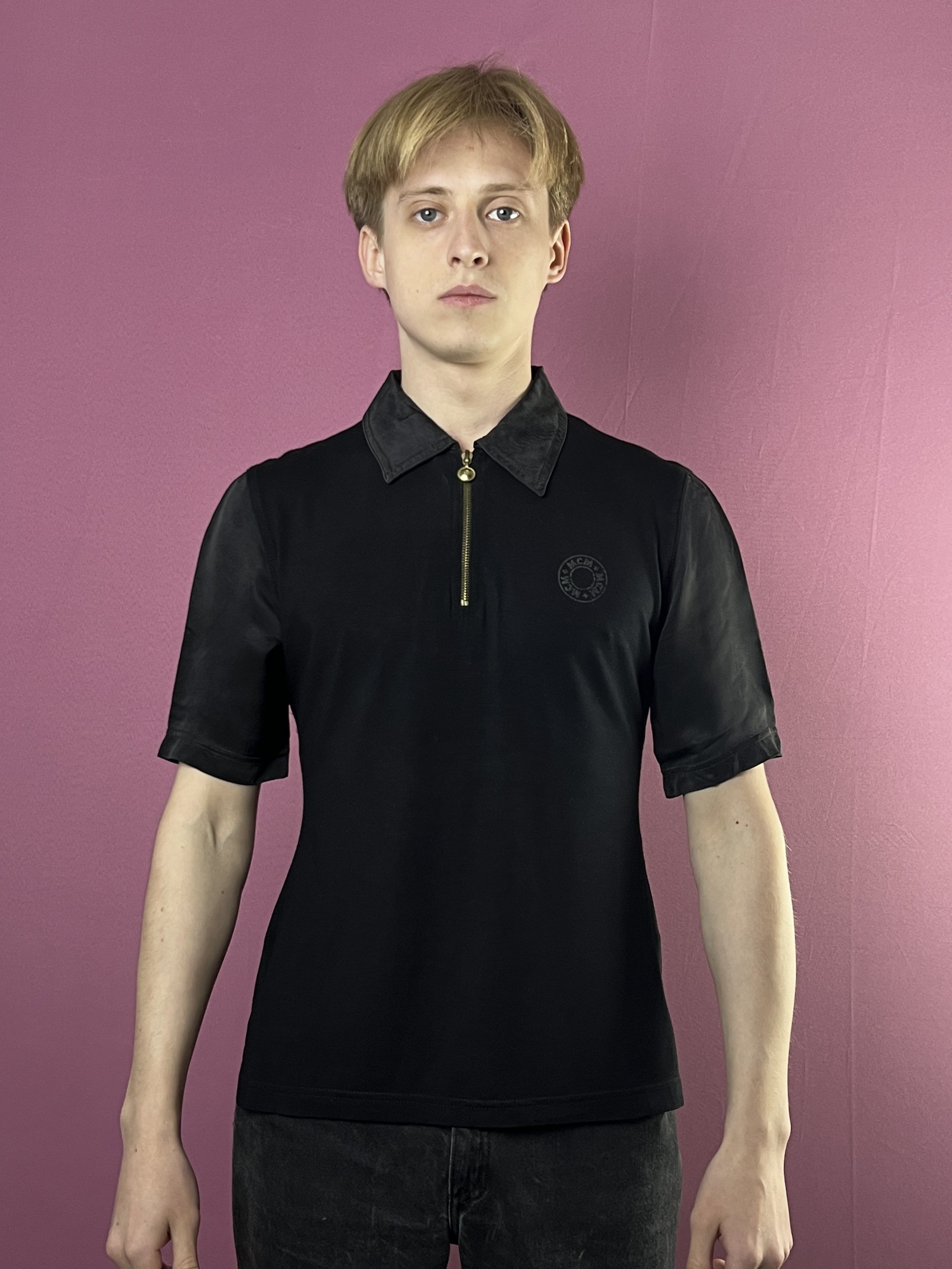 MCM MCM Sport Vintage Men's Quarter Zip Polo Shirt - S Size US S / EU 44-46 / 1 - 3 Thumbnail