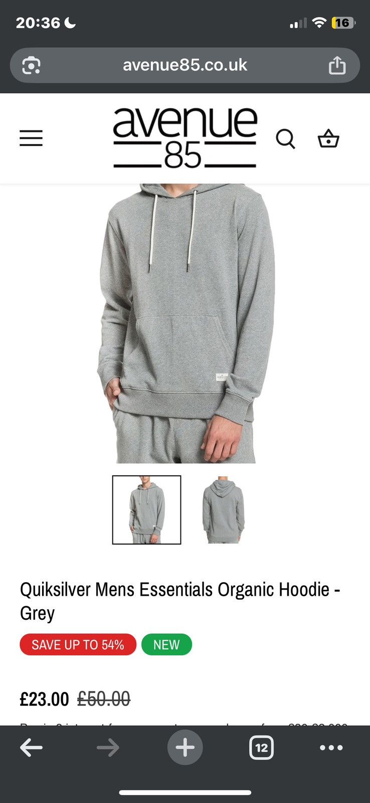 Quiksilver Vintage Quiksliver Hoodie Size US L / EU 52-54 / 3 - 6 Thumbnail