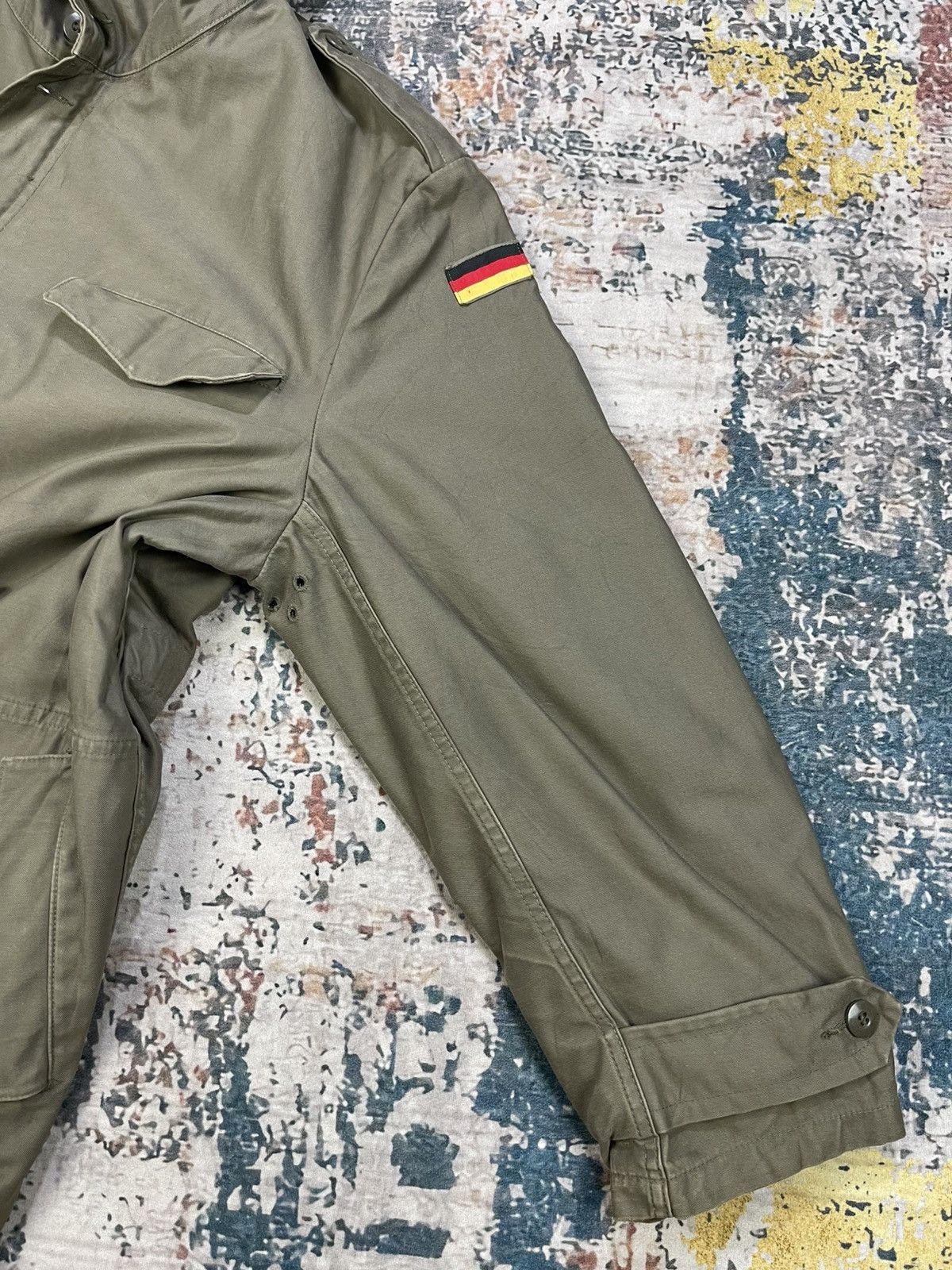 Vintage Vtg 80s German Army Cold Weather Field Parka Size US L / EU 52-54 / 3 - 4 Thumbnail