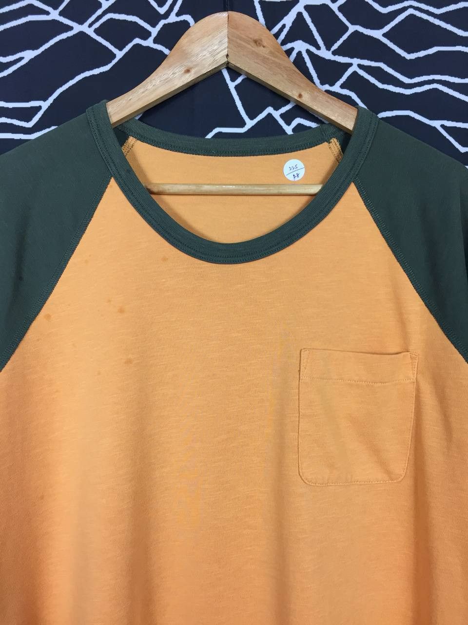Japanese Brand × Uniqlo Uniqlo Plain Blank Casual Essential Raglan Tee Size US L / EU 52-54 / 3 - 3 Thumbnail
