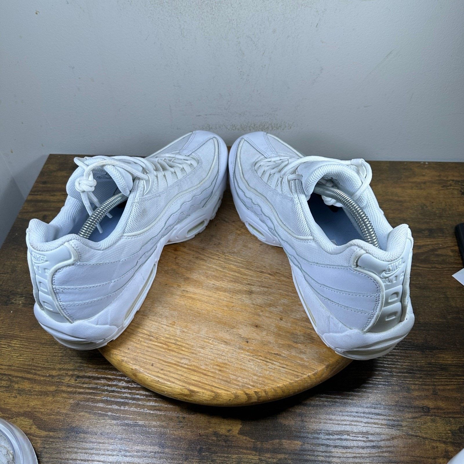 Nike Nike Air Max 95 Triple White Shoes CT1268-100 Men's Size 12 Size US 12 / EU 45 - 5 Thumbnail